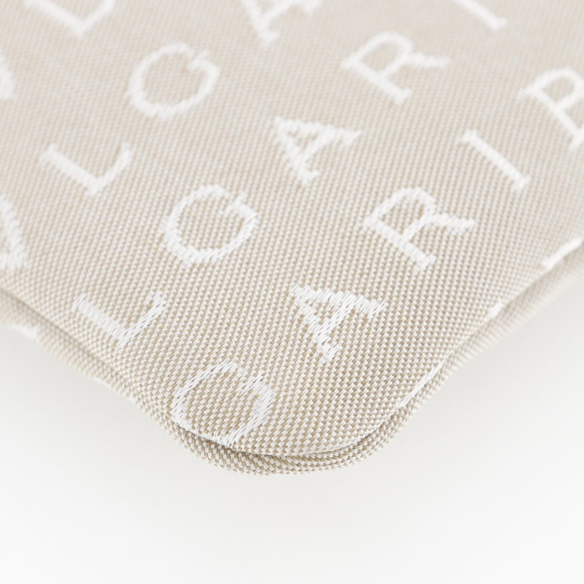 Bvlgari BVLGARI Mania Shoulder Bag Pochette Canvas x Leather Beige Logo Unisex Size ONE SIZE - 4 Thumbnail
