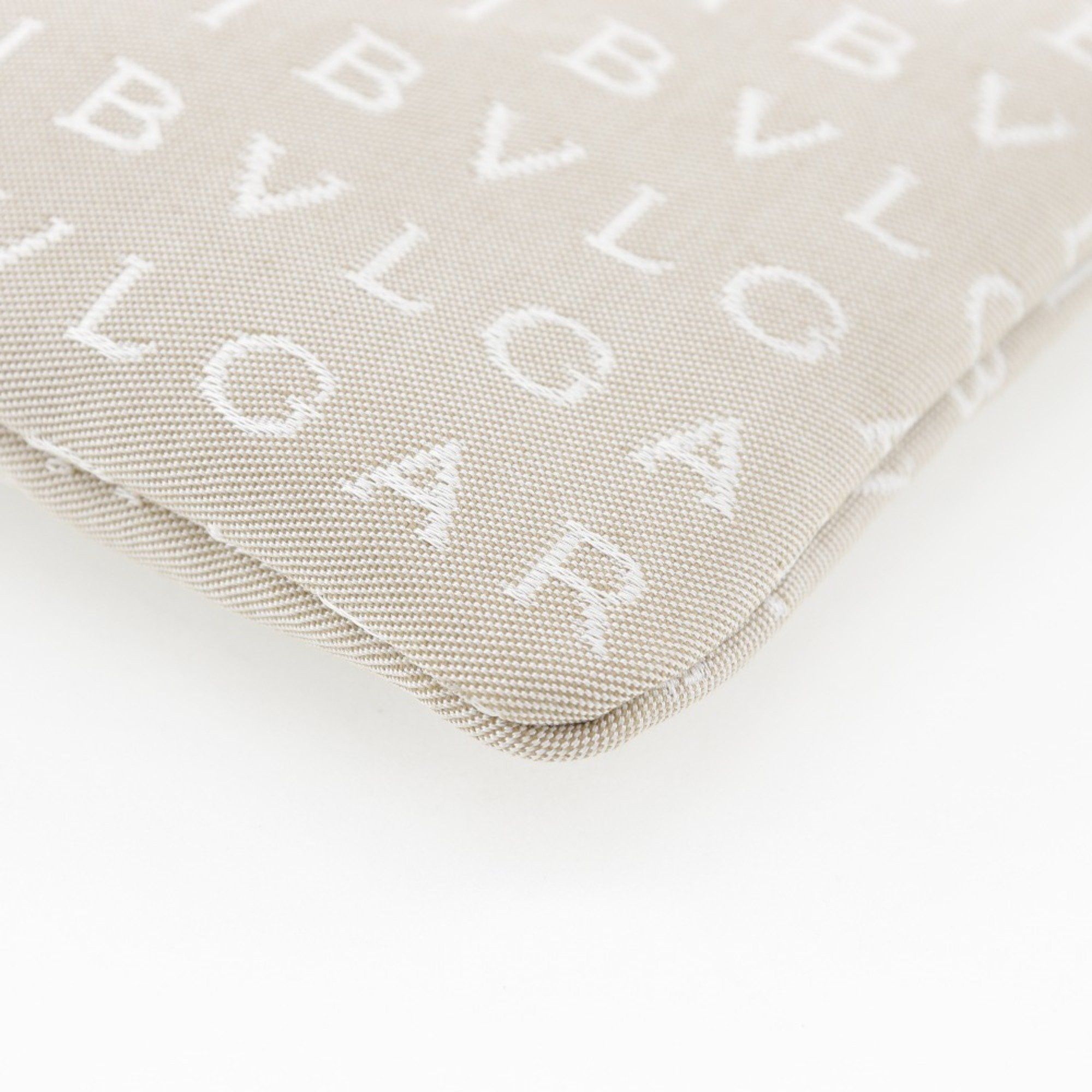 Bvlgari BVLGARI Mania Shoulder Bag Pochette Canvas x Leather Beige Logo Unisex Size ONE SIZE - 5 Thumbnail