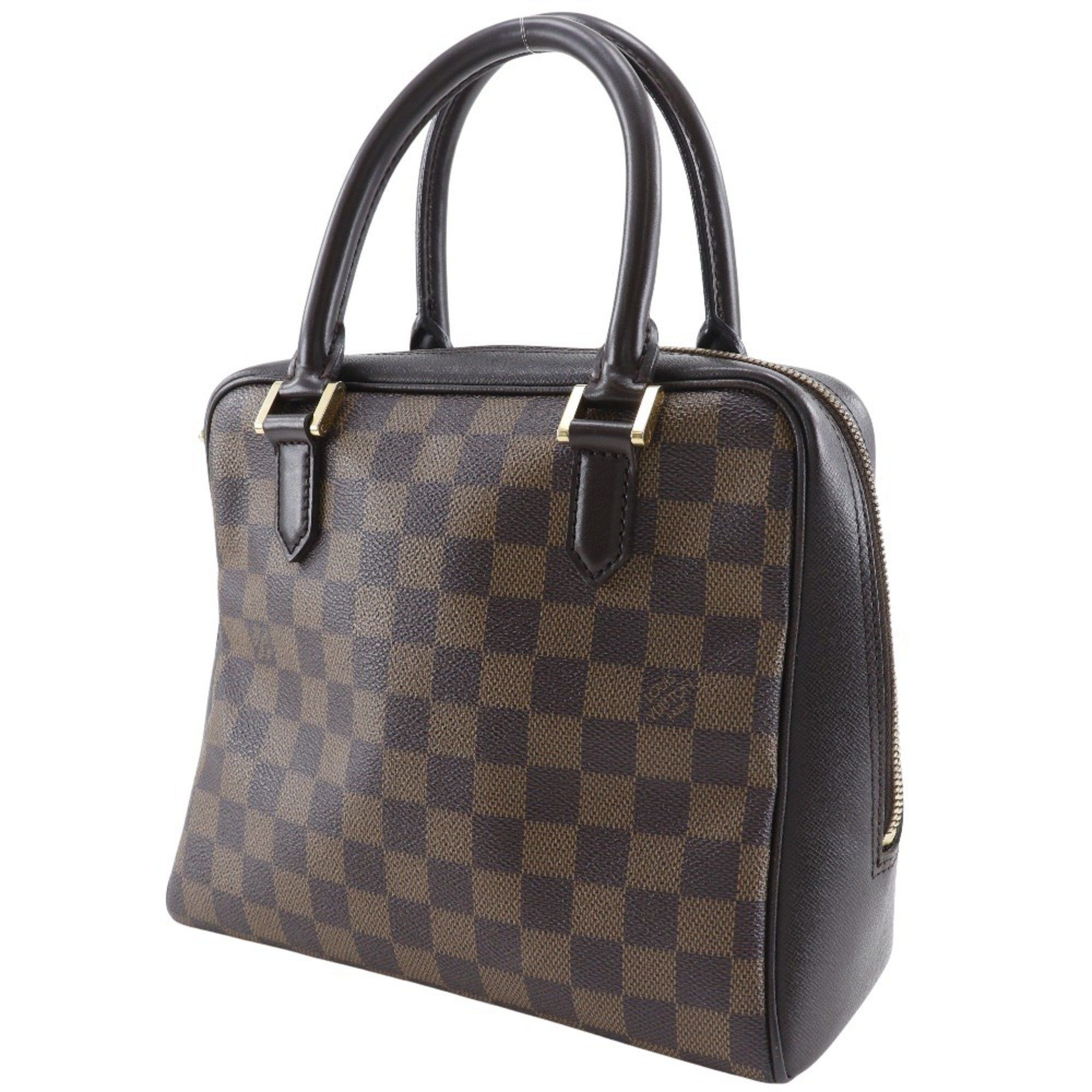 Louis Vuitton Louis Vuitton Triana Handbag N51155 Damier Canvas 1998 Brown VI0958 A5 Double Women's Size ONE SIZE - 2 Thumbnail