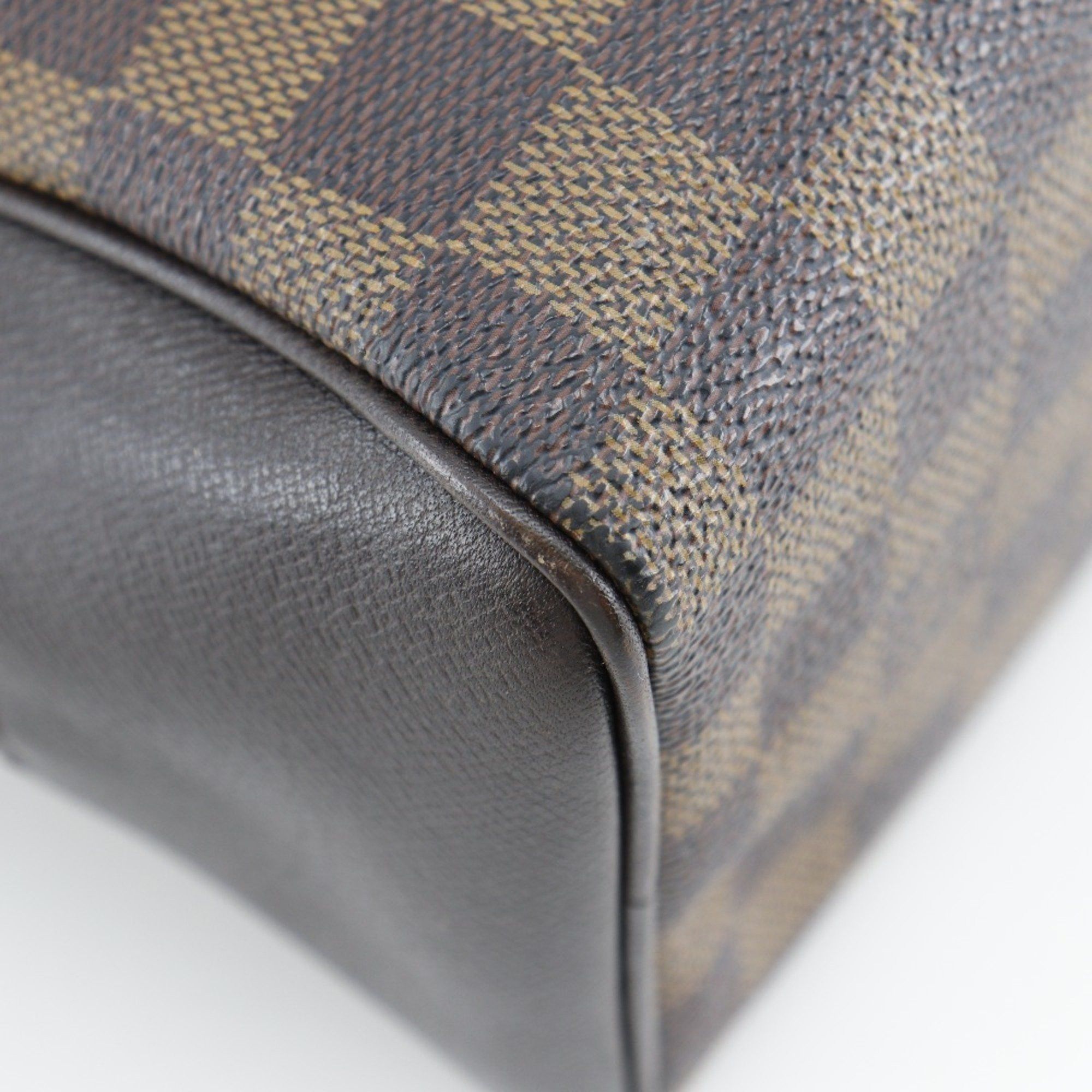 Louis Vuitton Louis Vuitton Triana Handbag N51155 Damier Canvas 1998 Brown VI0958 A5 Double Women's Size ONE SIZE - 4 Thumbnail