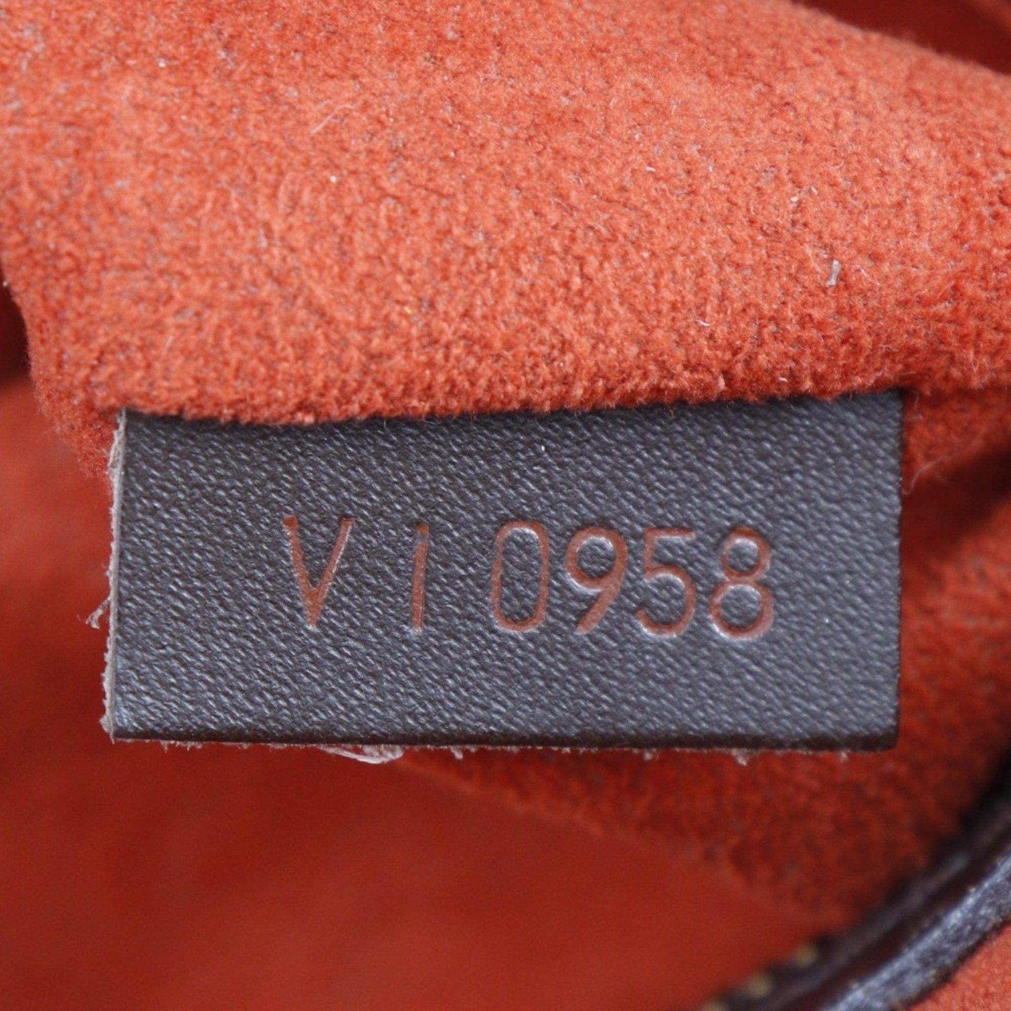 Louis Vuitton Louis Vuitton Triana Handbag N51155 Damier Canvas 1998 Brown VI0958 A5 Double Women's Size ONE SIZE - 12 Thumbnail
