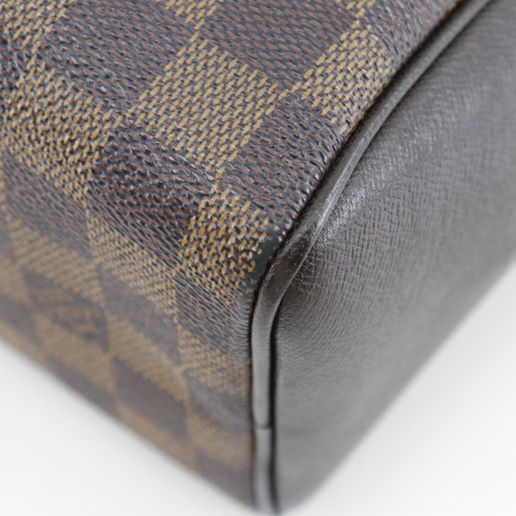 Louis Vuitton Louis Vuitton Triana Handbag N51155 Damier Canvas 1998 Brown VI0958 A5 Double Women's Size ONE SIZE - 5 Thumbnail