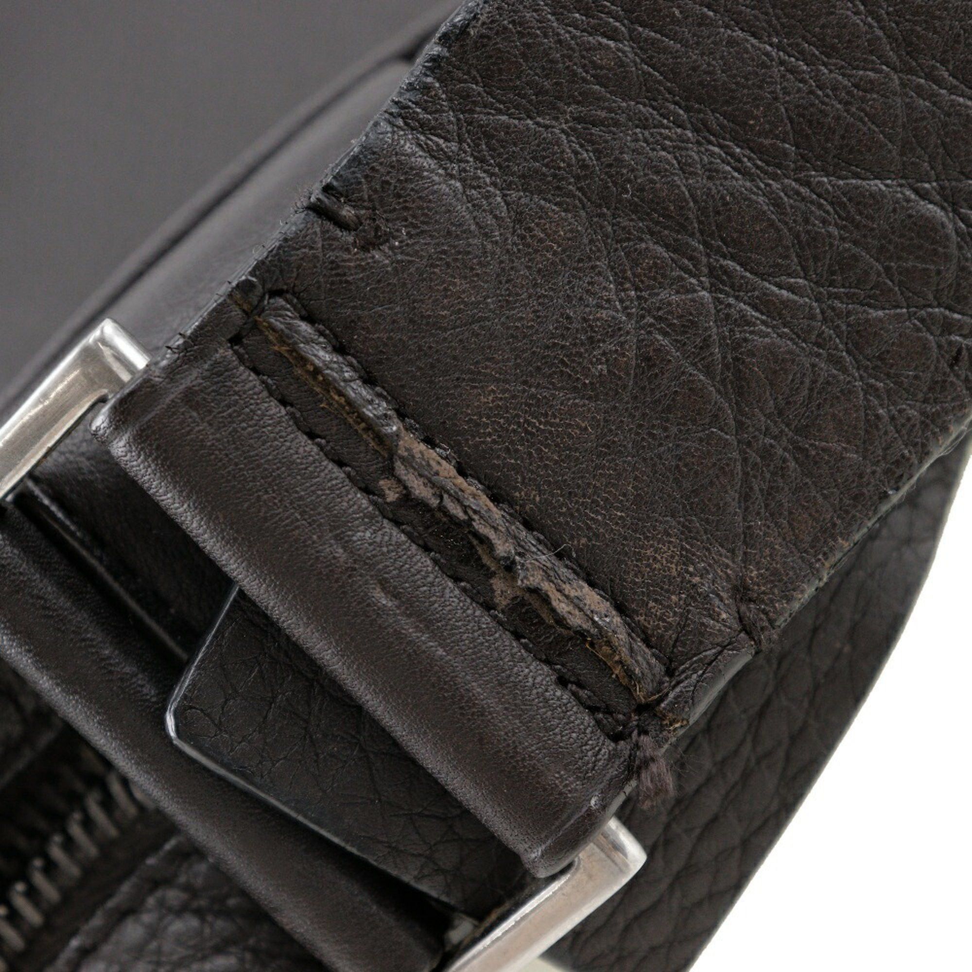 Prada PRADA bag shoulder calf brown belt clasp Messenger men's Size ONE SIZE - 8 Thumbnail
