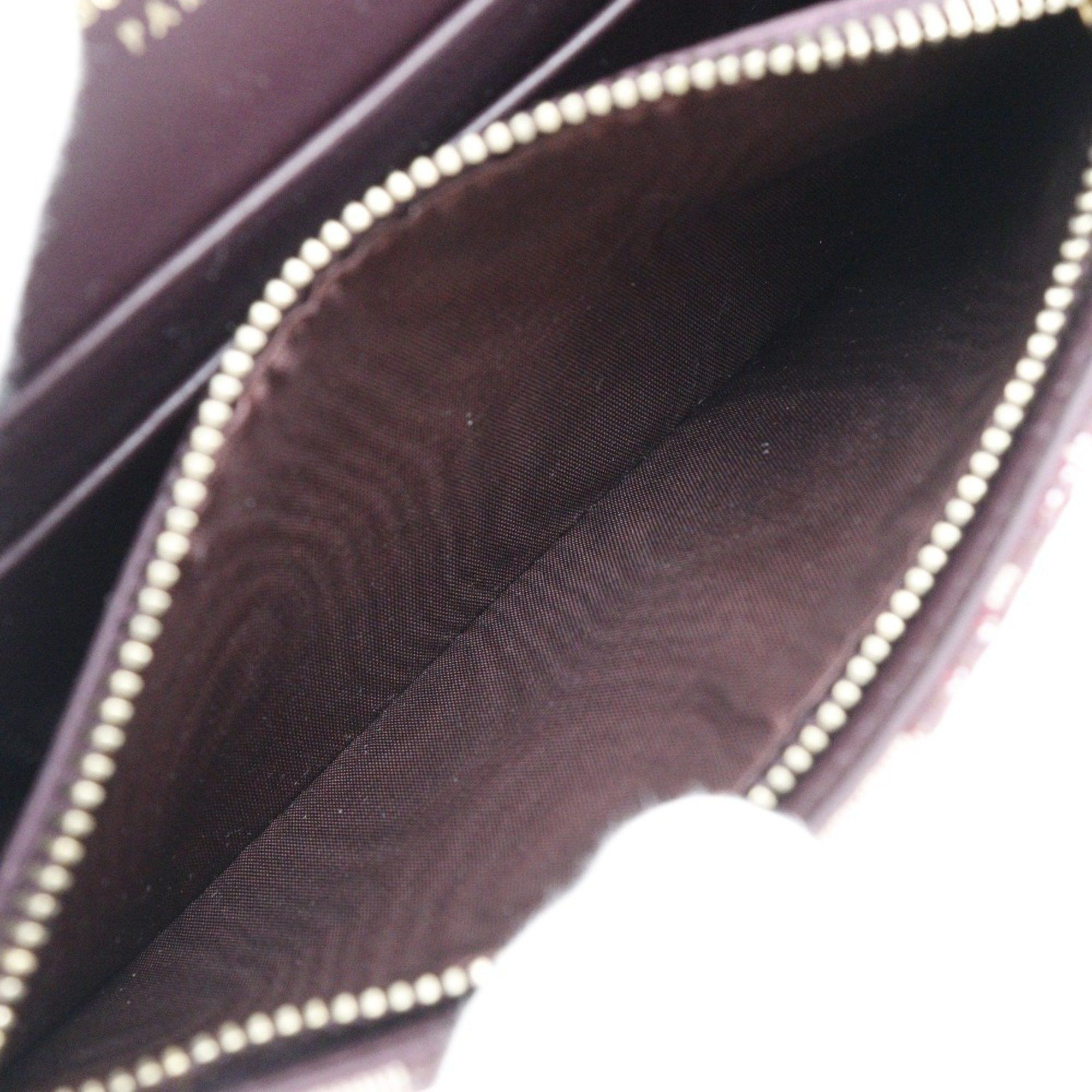Dior Christian Dior Saddle Waist Bag Trotter Clutch Canvas Bordeaux 2way Type Women's Size ONE SIZE - 6 Thumbnail