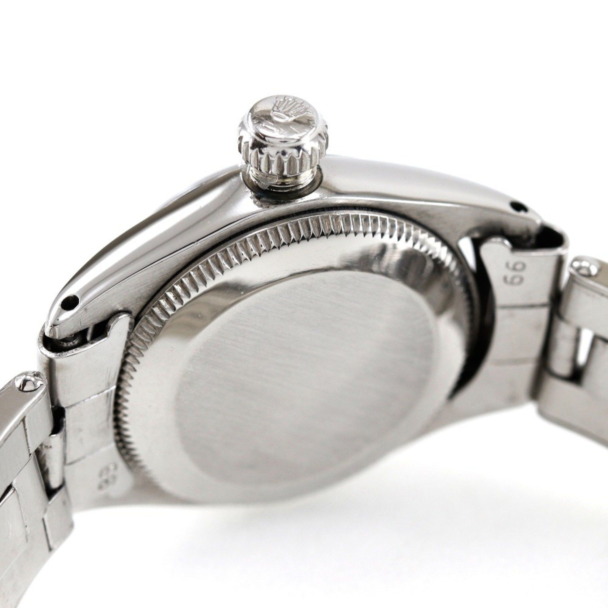 Rolex Rolex Oyster Perpetual Watch Thunderbird Bezel 6623 Stainless Steel 1965 Automatic Silver Dial perpetual Ladies Size ONE SIZE - 6 Thumbnail