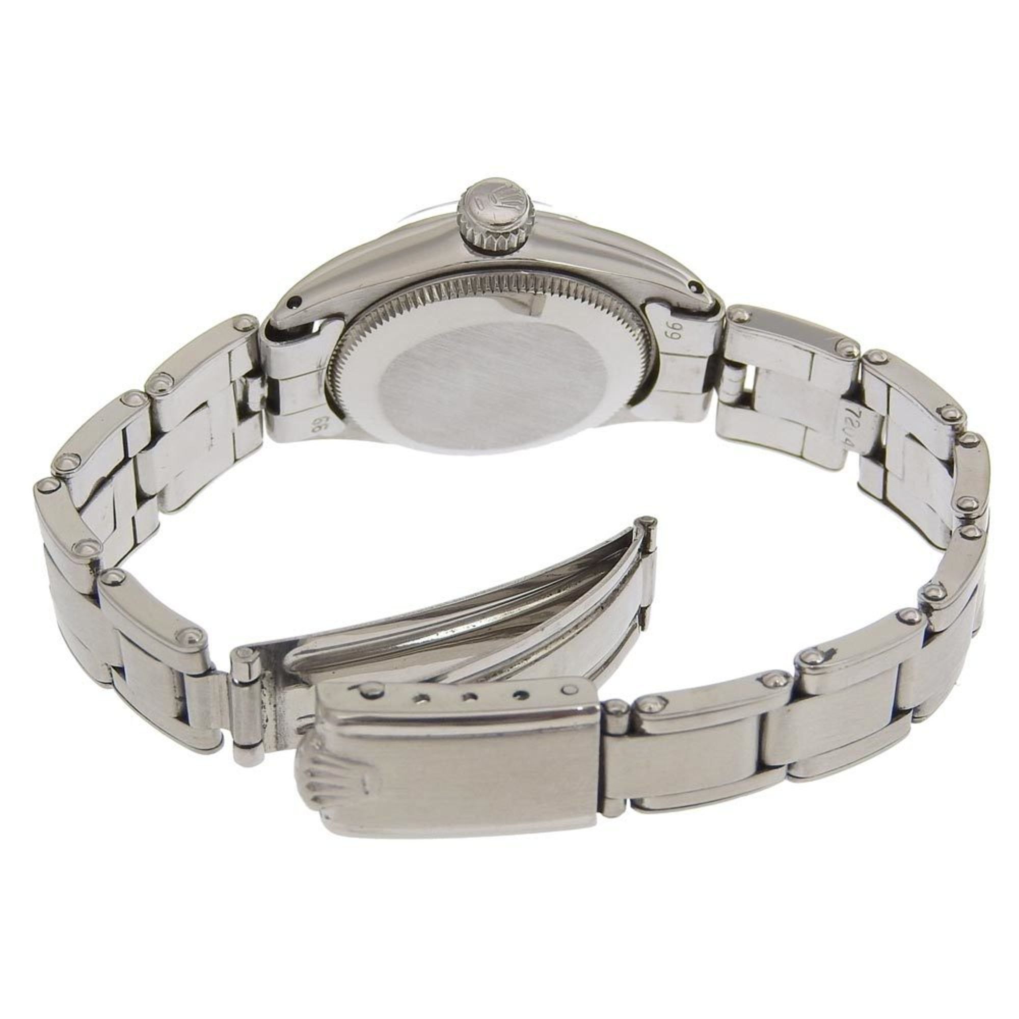 Rolex Rolex Oyster Perpetual Watch Thunderbird Bezel 6623 Stainless Steel 1965 Automatic Silver Dial perpetual Ladies Size ONE SIZE - 5 Thumbnail