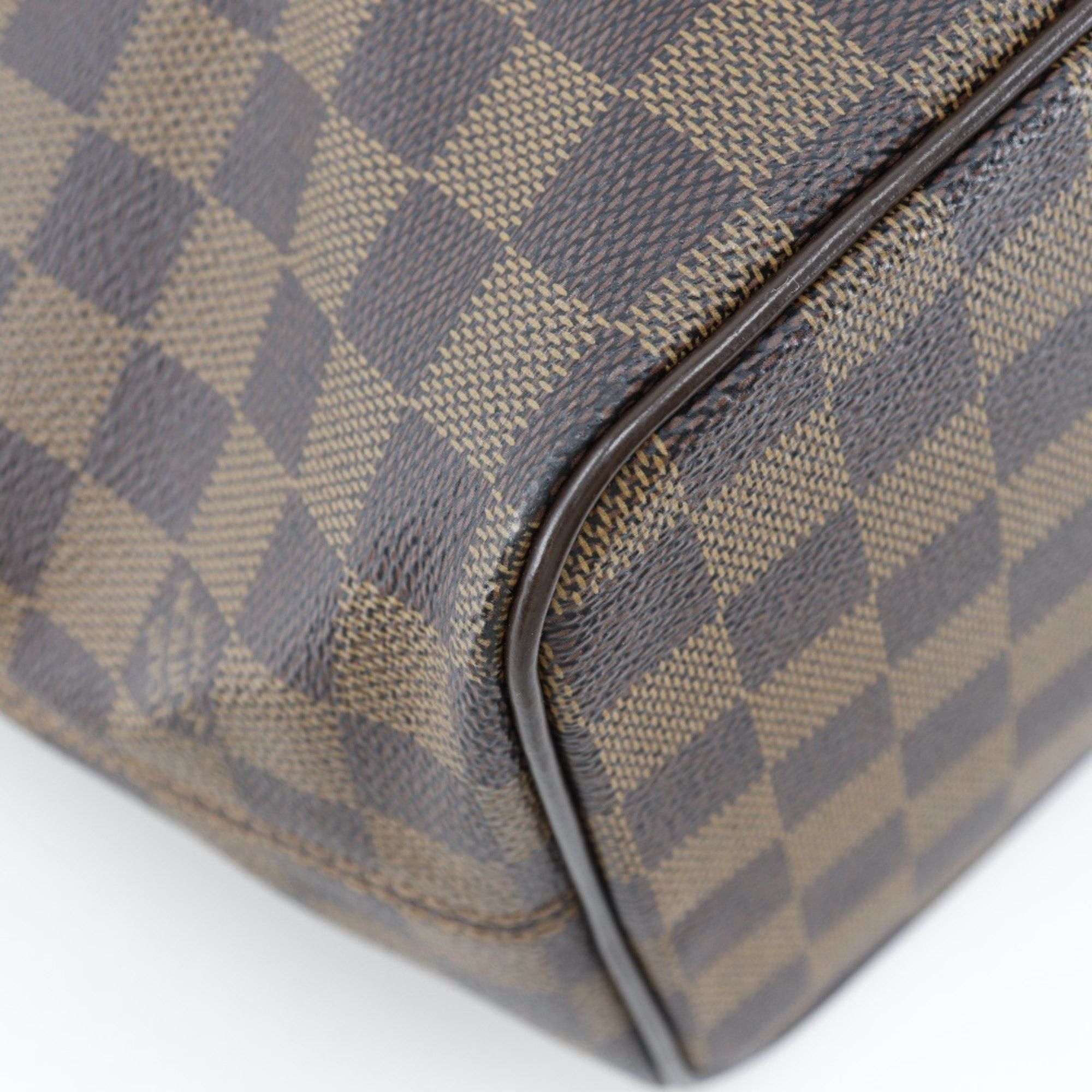 Louis Vuitton Louis Vuitton Saleya PM Tote Bag N51183 Damier Canvas 2007 Brown VI4047 A5 Women's Size ONE SIZE - 4 Thumbnail