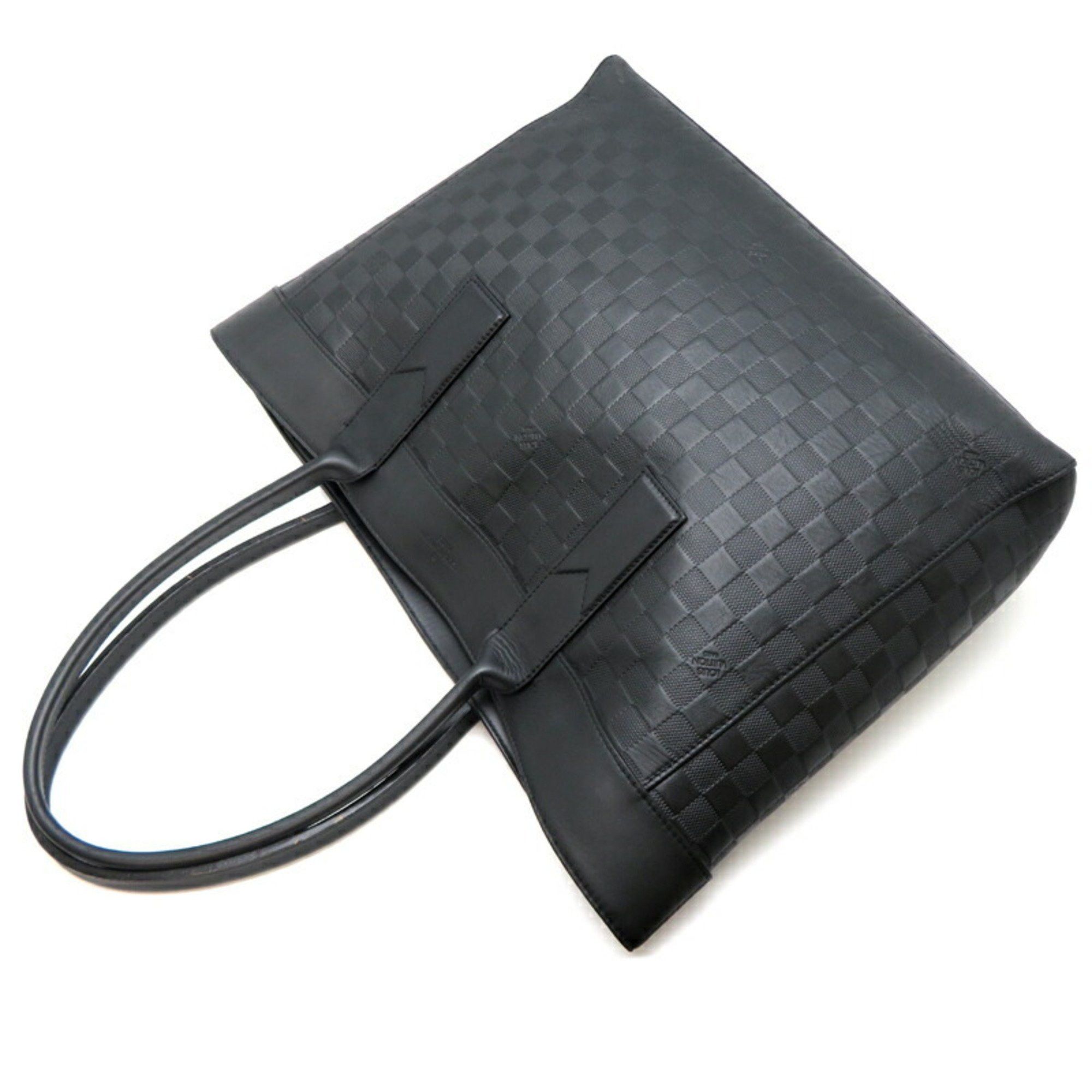 Louis Vuitton Louis Vuitton Cabas Voyage Women's and Men's Tote Bag N42239 Damier Infini Onyx Size ONE SIZE - 4 Thumbnail