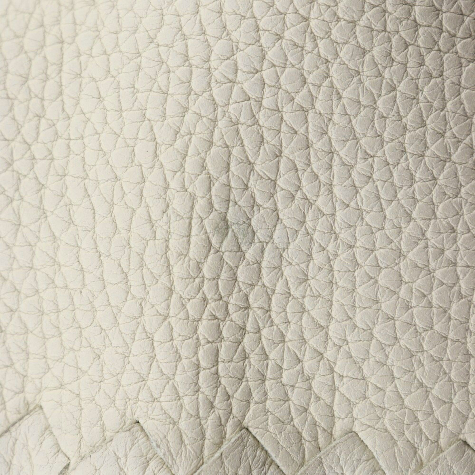 Bottega Veneta BOTTEGA VENETA Shoulder bag Calf Off-white Snap button Men's Size ONE SIZE - 6 Thumbnail