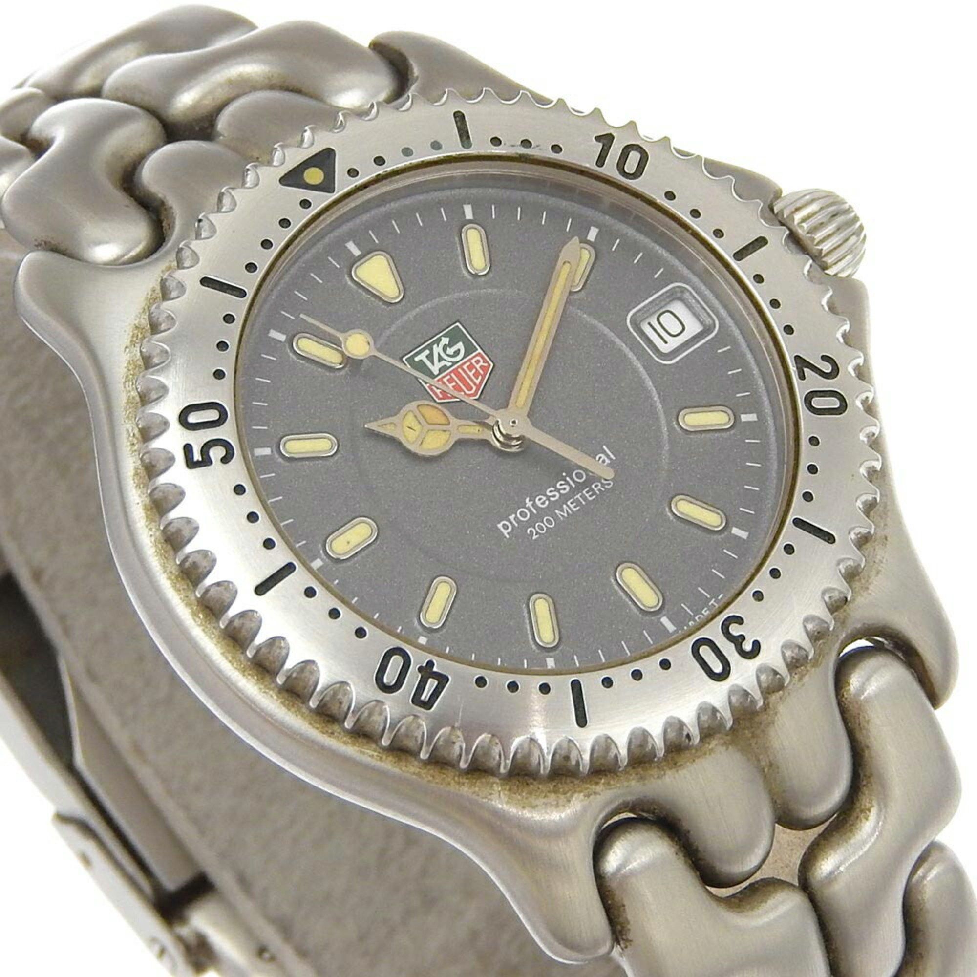 Tag Heuer TAG HEUER Professional 200 Watch WG1113-0 Stainless Steel Quartz Analog Display Grey Dial Men's Size ONE SIZE - 3 Thumbnail