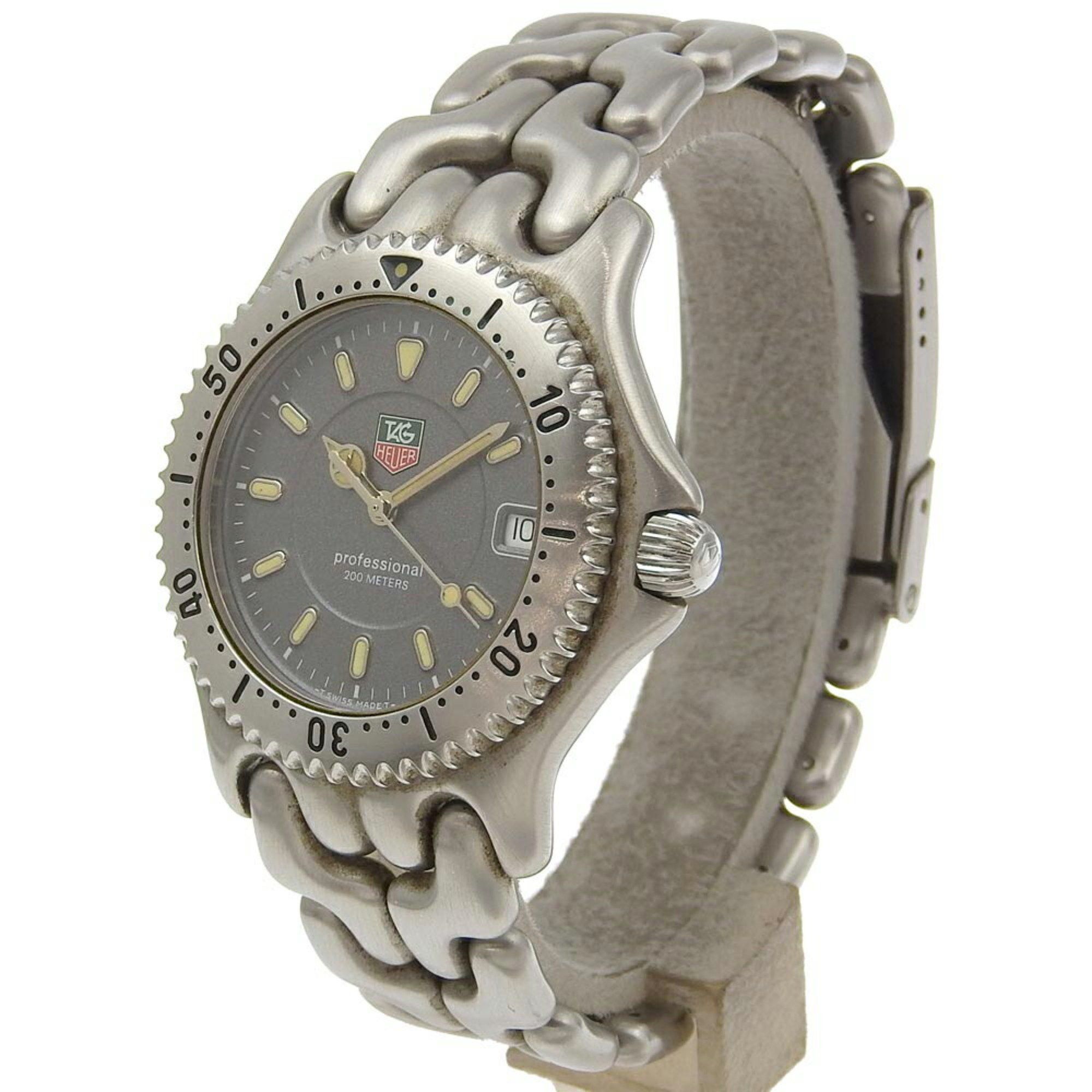 Tag Heuer TAG HEUER Professional 200 Watch WG1113-0 Stainless Steel Quartz Analog Display Grey Dial Men's Size ONE SIZE - 2 Thumbnail