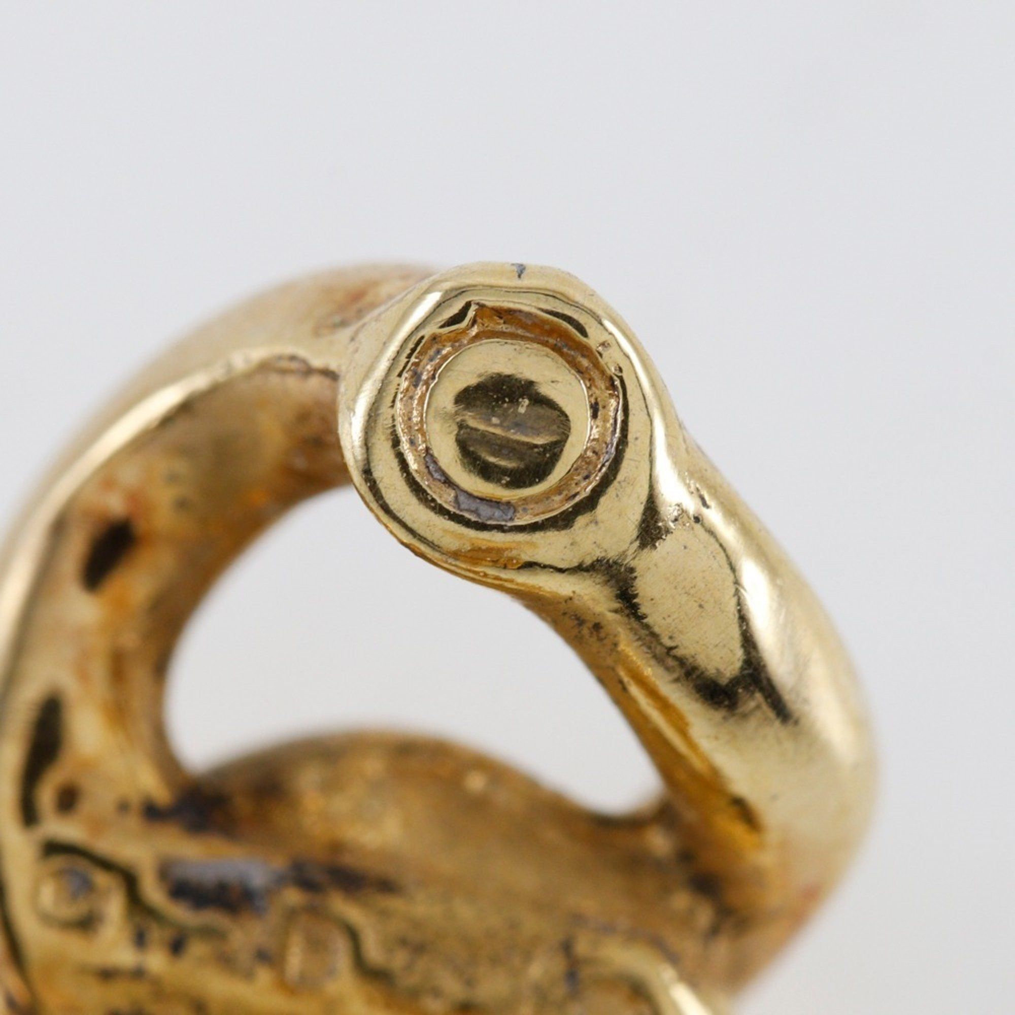 Dior Christian Dior Earrings Gold Plated Made in Germany Approx. 5.2g Women's Size ONE SIZE - 7 Thumbnail