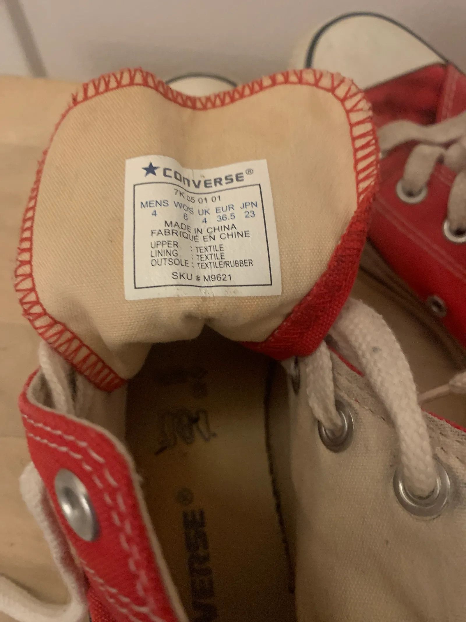 Converse Converse Chuck Taylor All Star Hi Sneakers Size US 6.5 / IT 36.5 - 3 Thumbnail