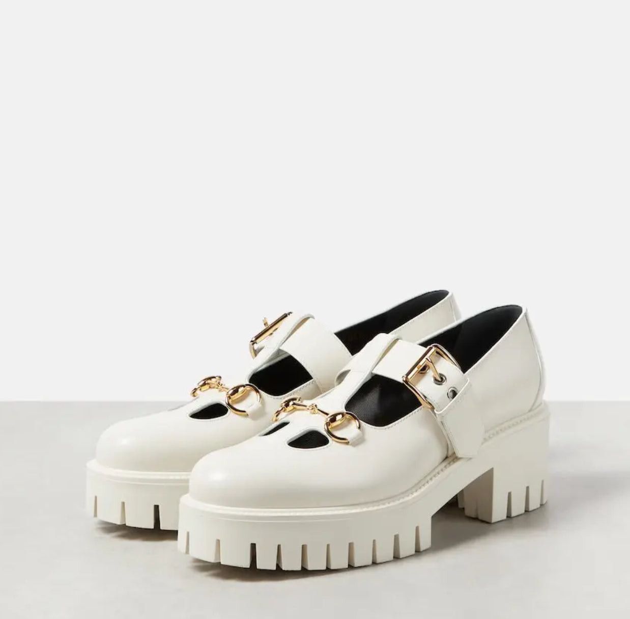 Gucci Gucci Horsebit Mary Jane Platform Loafers SIZE 41 Size ONE SIZE - 2 Thumbnail