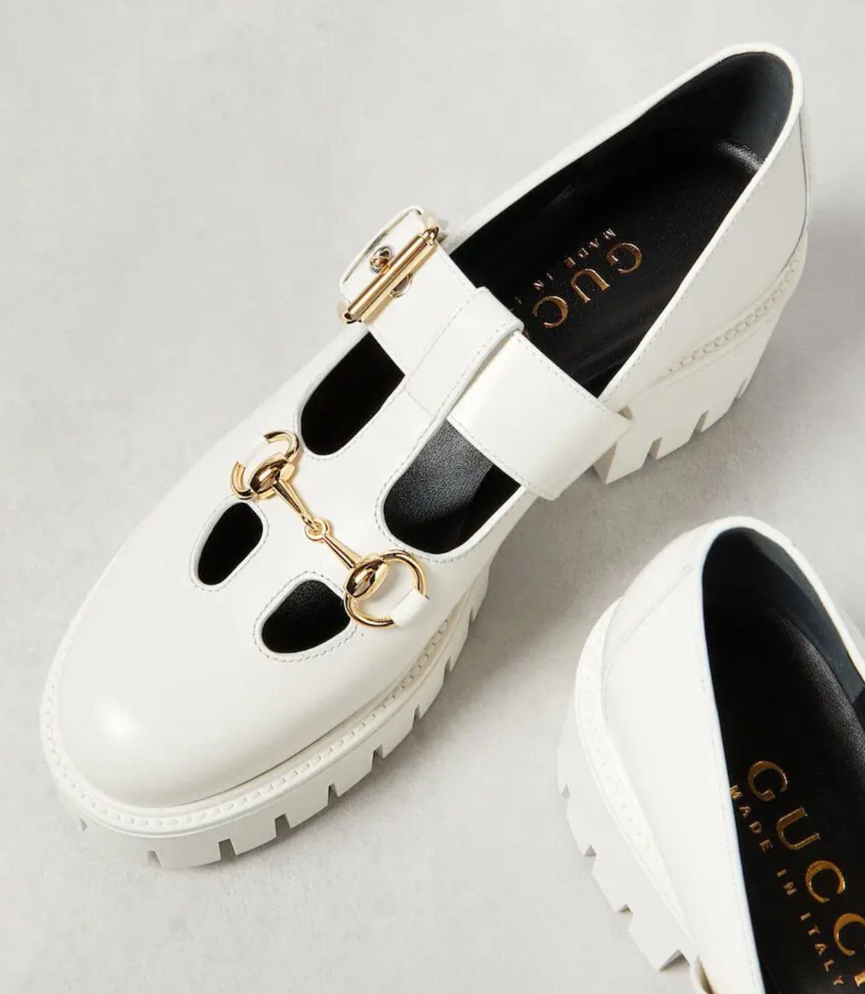 Gucci Gucci Horsebit Mary Jane Platform Loafers SIZE 41 Size ONE SIZE - 3 Thumbnail