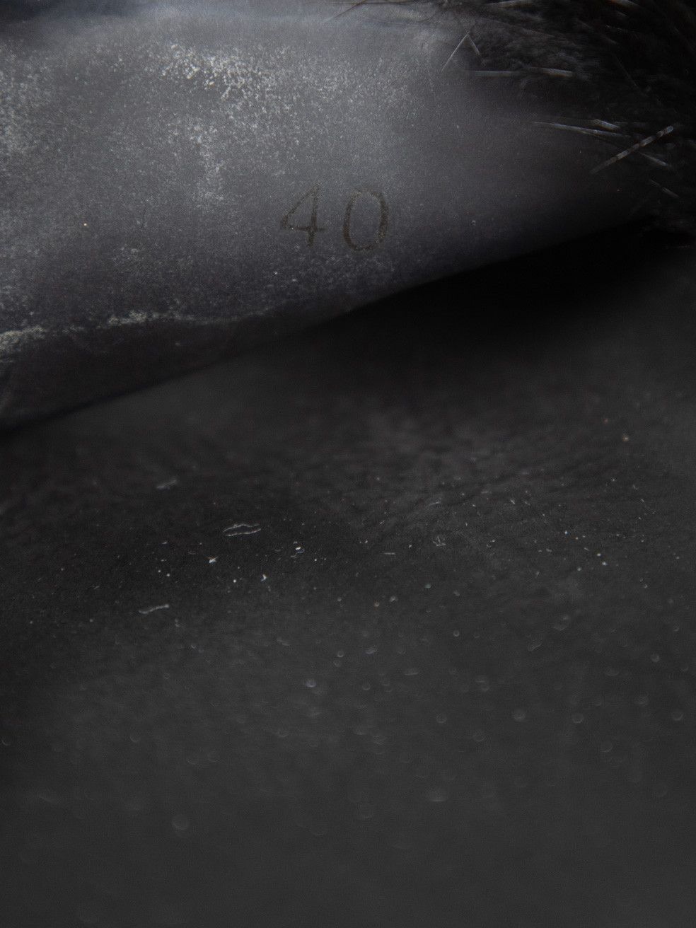 Givenchy Black Mink Fur Slides Size US 10 / IT 40 - 6 Thumbnail