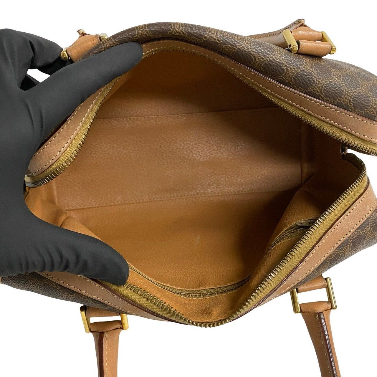 Celine Celine Handbag Brown Leather Size ONE SIZE - 8 Thumbnail