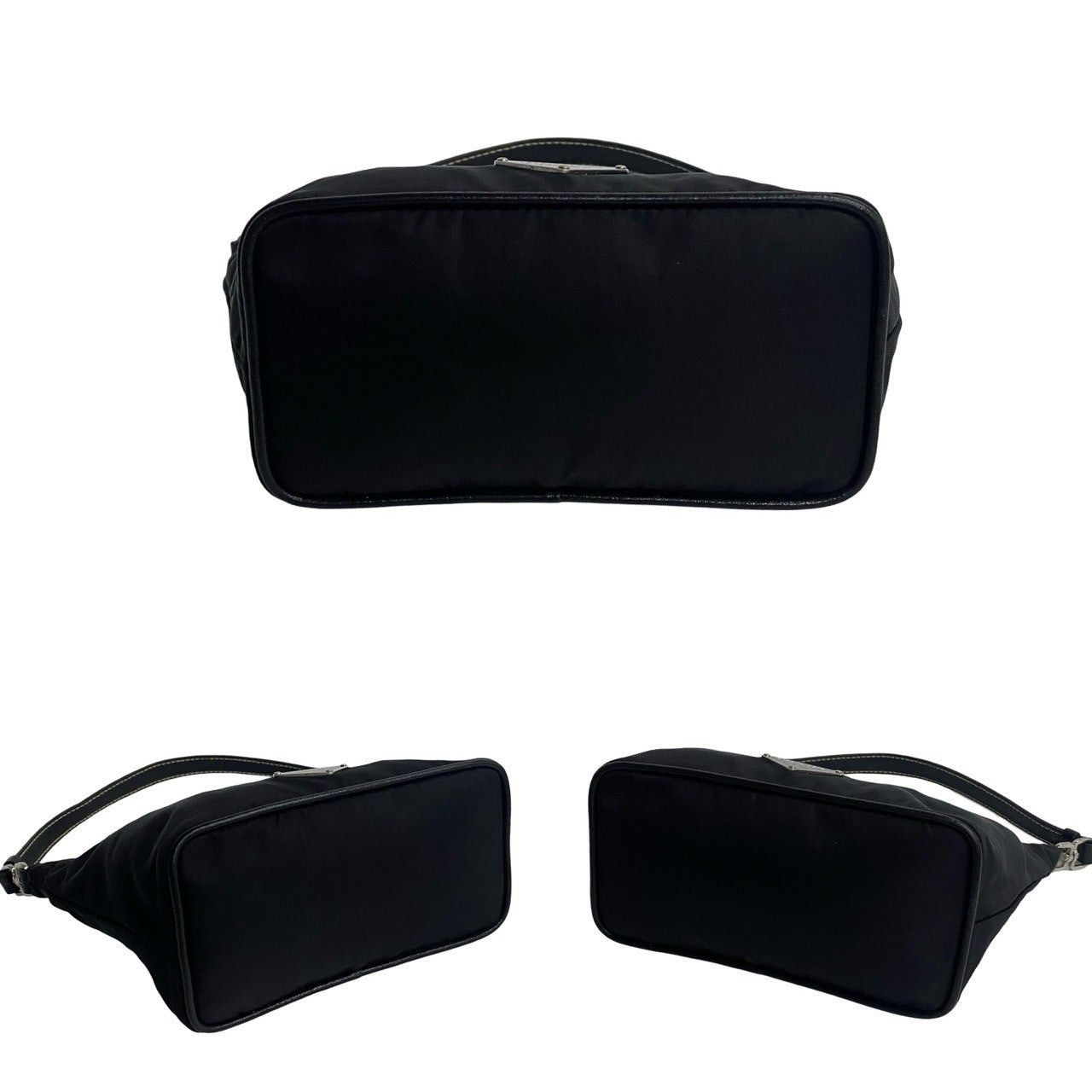 Prada Prada Handbag Black Nylon Size ONE SIZE - 6 Thumbnail