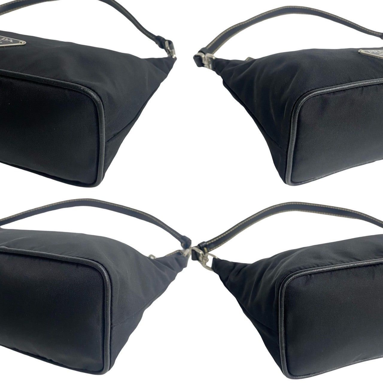 Prada Prada Handbag Black Nylon Size ONE SIZE - 7 Thumbnail