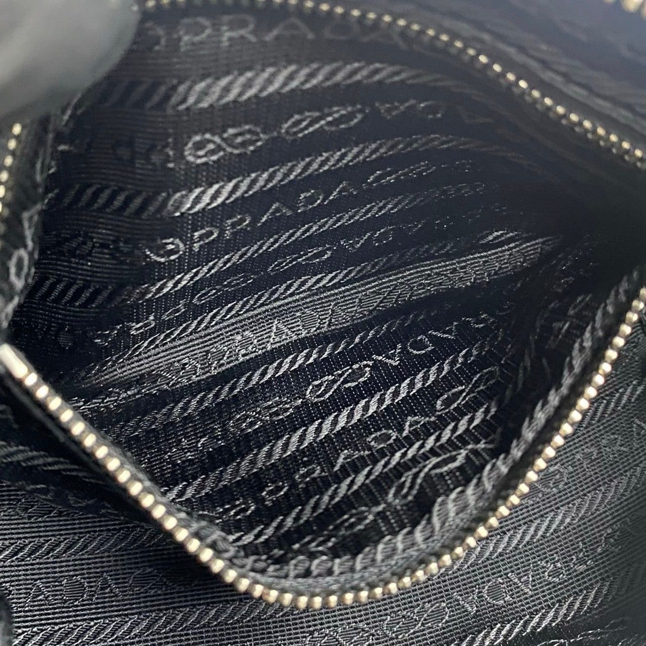 Prada Prada Handbag Black Nylon Size ONE SIZE - 8 Thumbnail