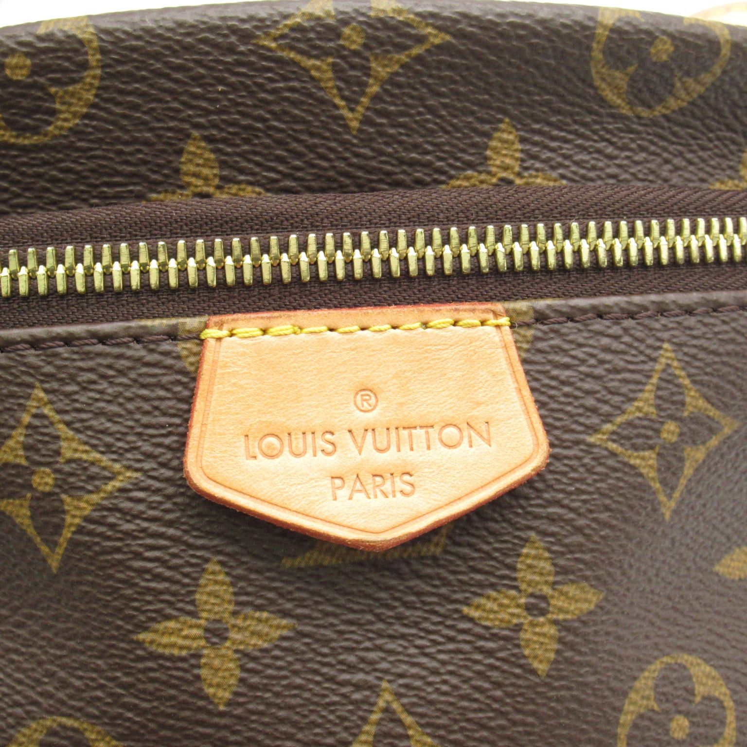 Louis Vuitton Louis Vuitton Bum Bag Shoulder Coated Canvas Monogram Black Size ONE SIZE - 9 Thumbnail
