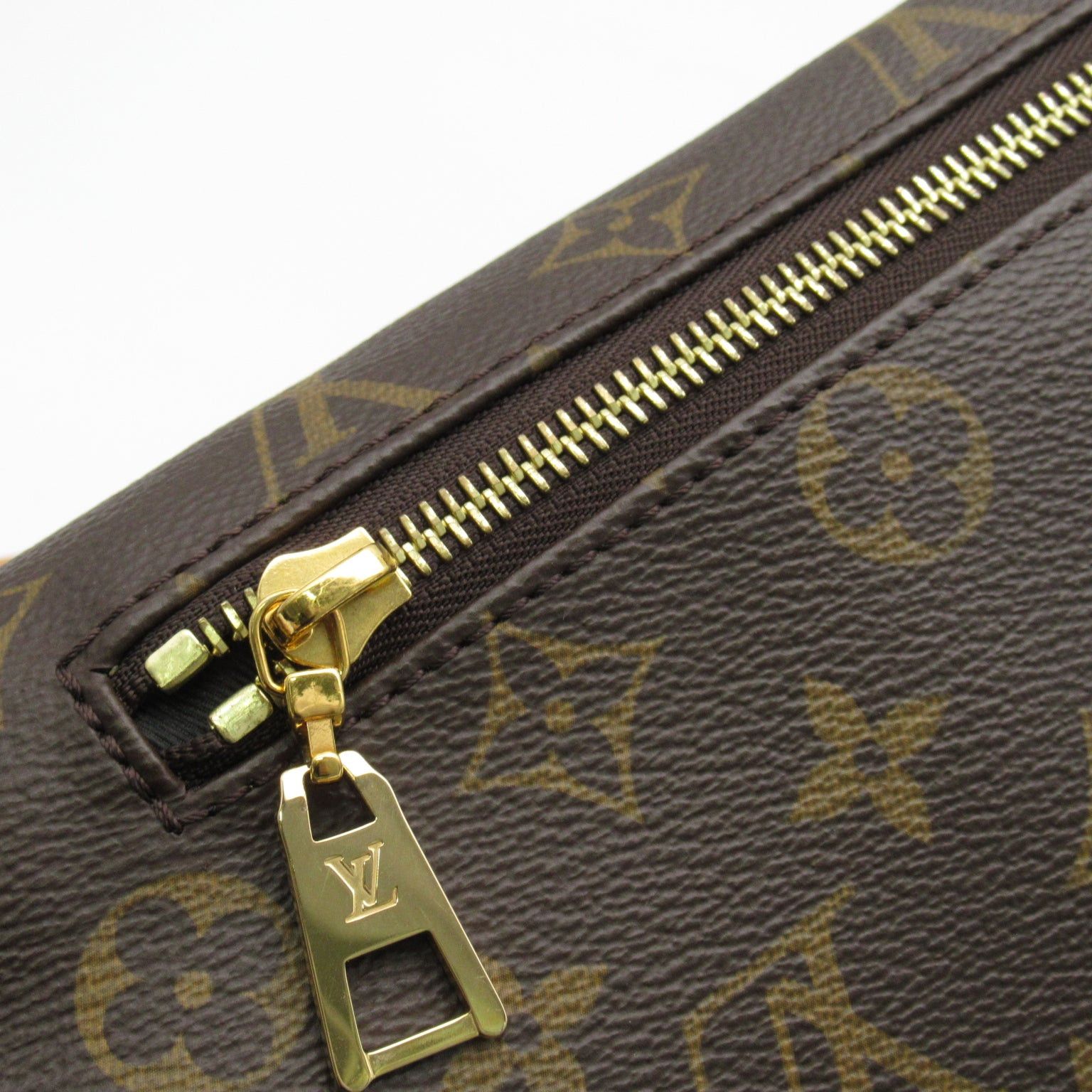 Louis Vuitton Louis Vuitton Bum Bag Shoulder Coated Canvas Monogram Black Size ONE SIZE - 14 Thumbnail