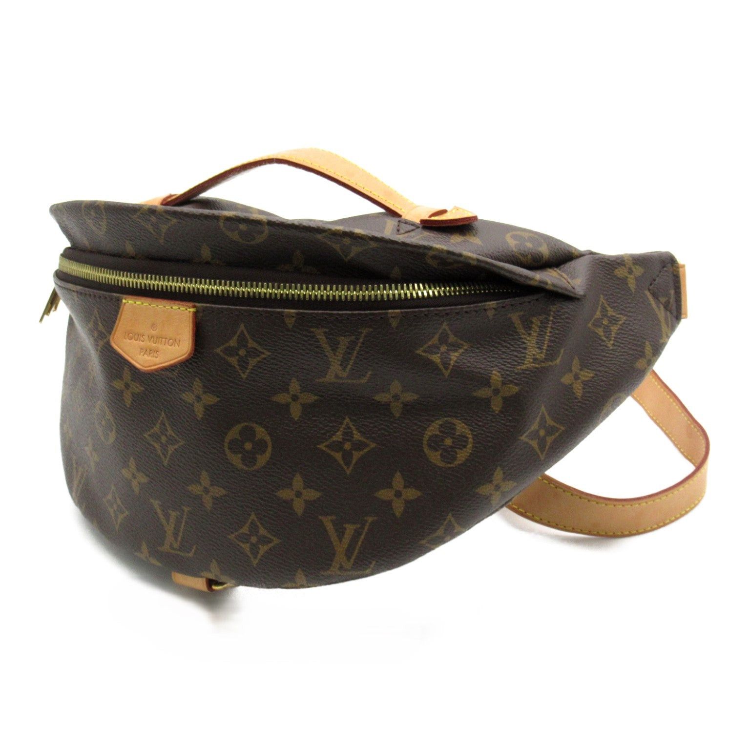 Louis Vuitton Louis Vuitton Bum Bag Shoulder Coated Canvas Monogram Black Size ONE SIZE - 2 Thumbnail