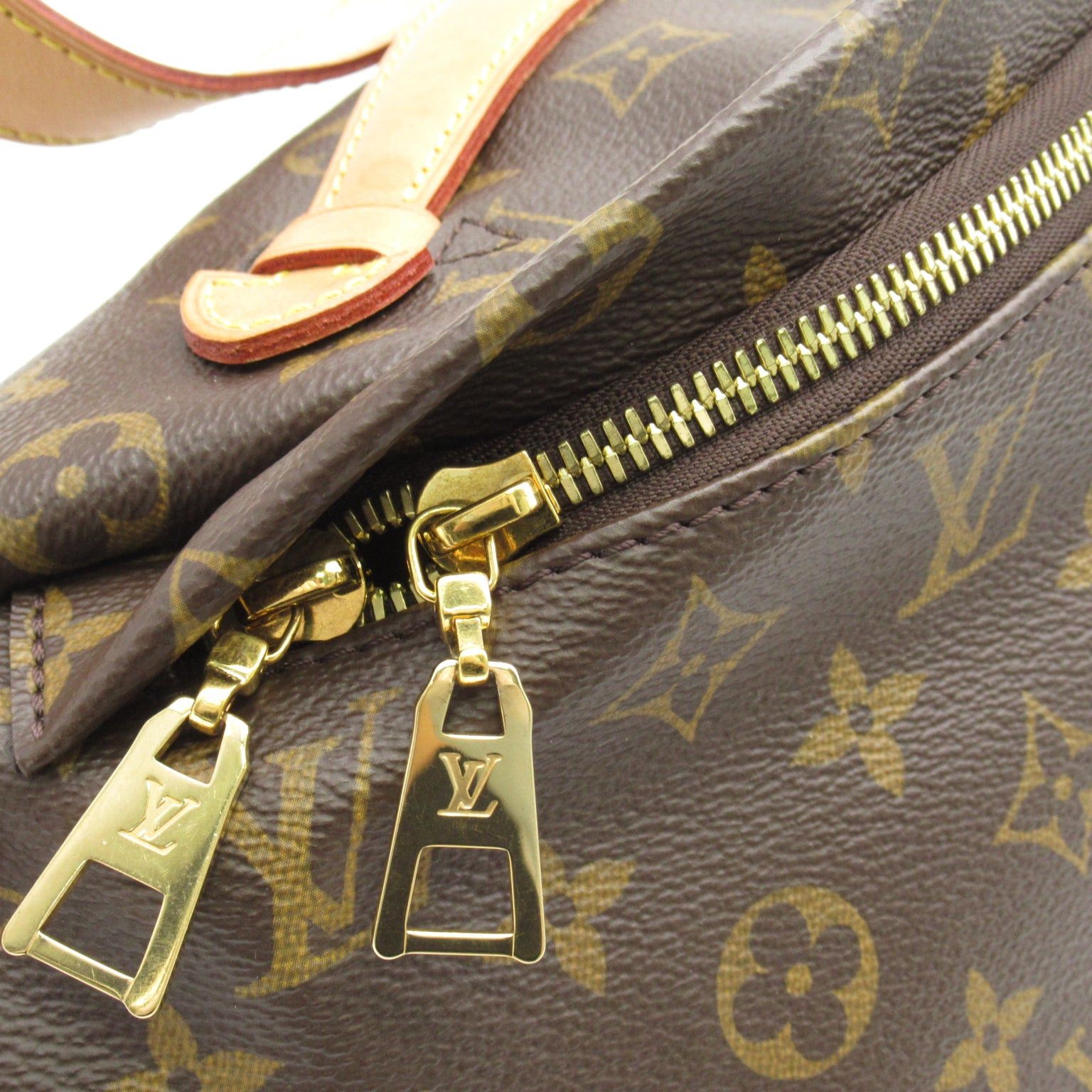 Louis Vuitton Louis Vuitton Bum Bag Shoulder Coated Canvas Monogram Black Size ONE SIZE - 15 Thumbnail