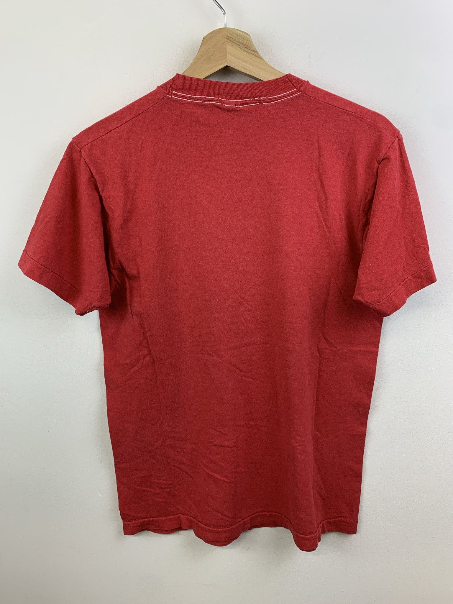 Other Vintage 1980s Fruit of the Loom Contrast Stitch Single Stitch Tee Size M Size US M / EU 48-50 / 2 - 5 Thumbnail