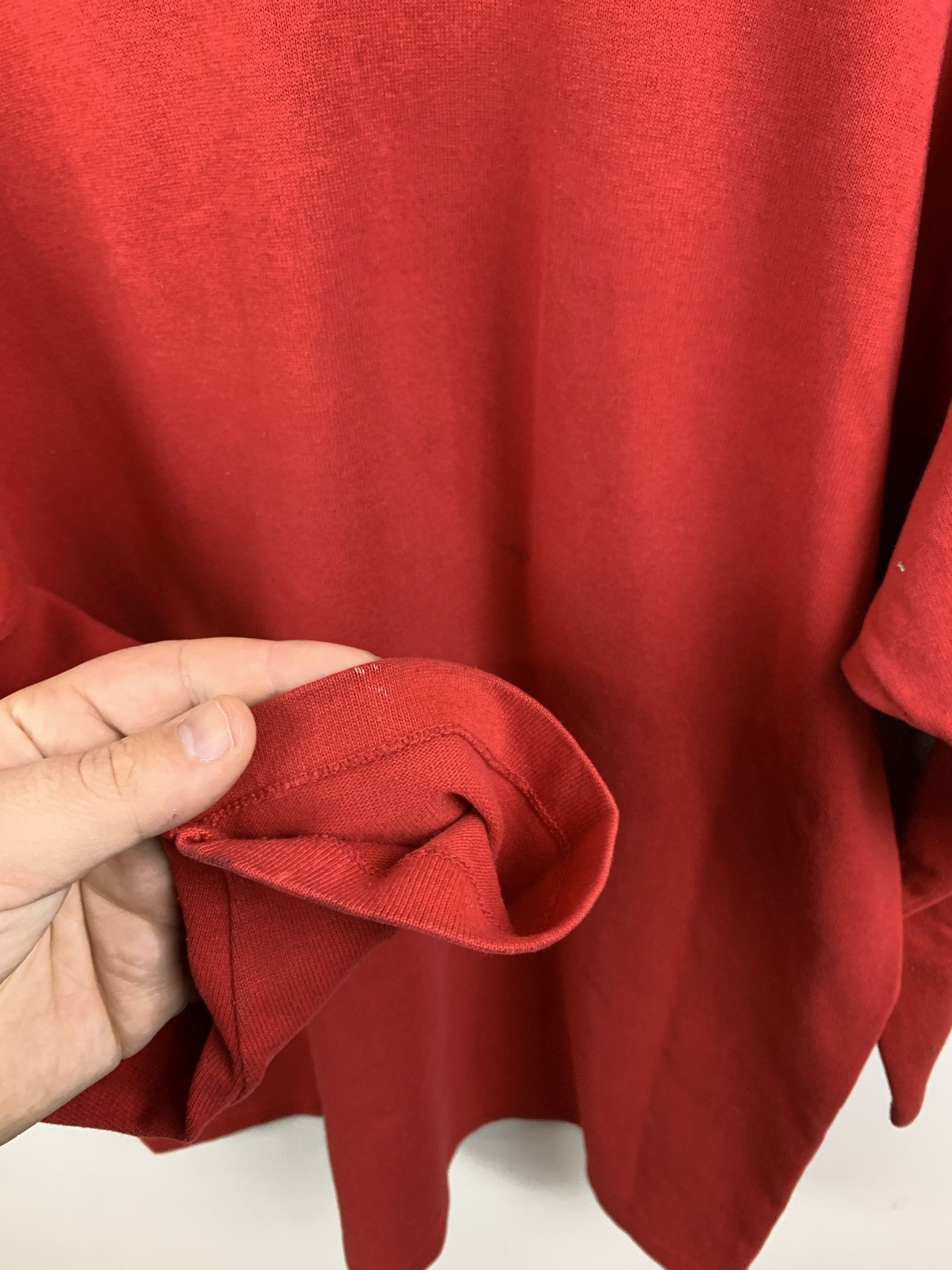 Other Vintage 1980s Captain Ken's Firehouse Beans Single Stitch Longsleeve Shirt Size L Size US L / EU 52-54 / 3 - 3 Thumbnail