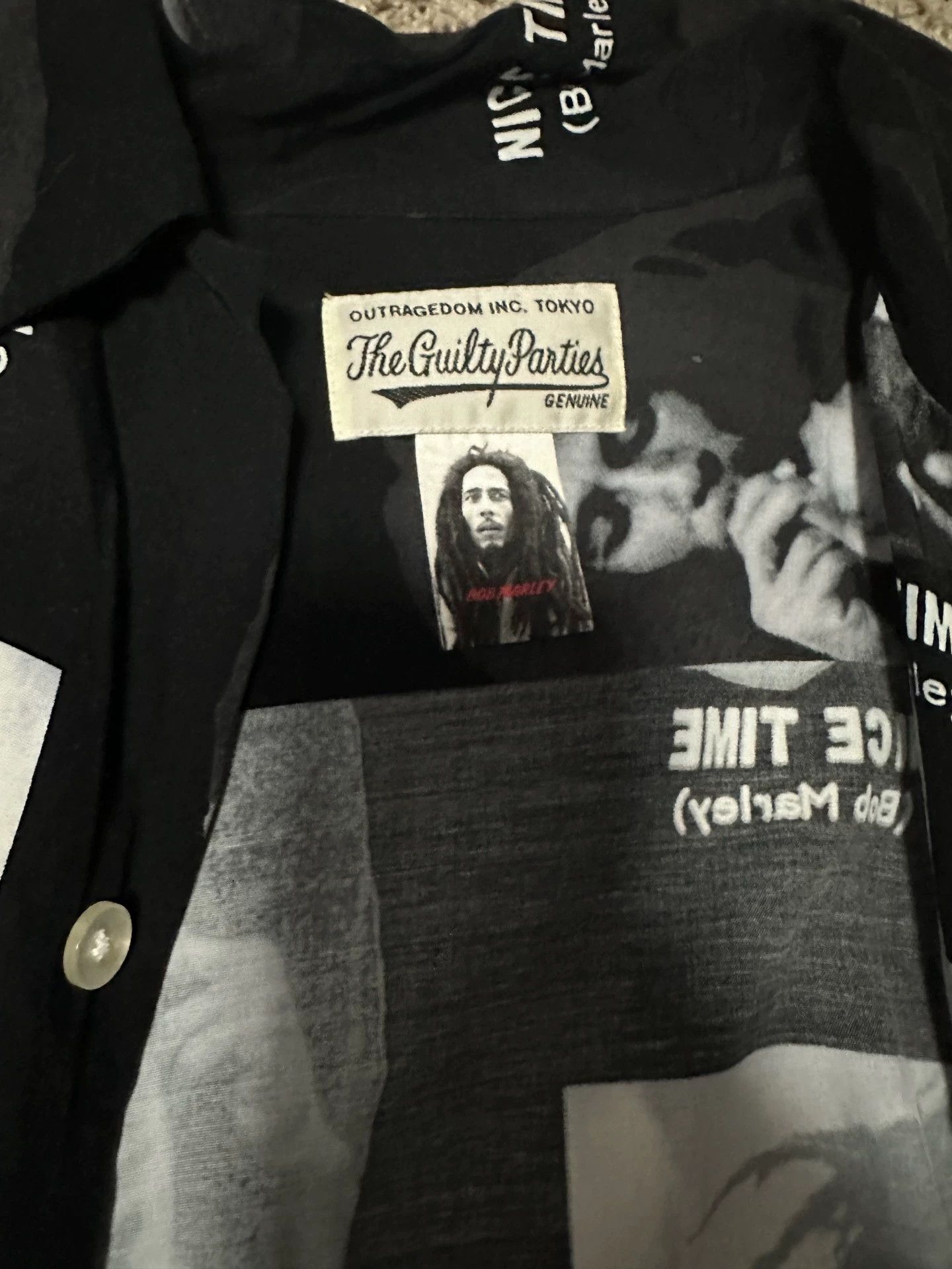 Wacko Maria Wacko Maria Bob Marley Smoker Shirt | Grailed