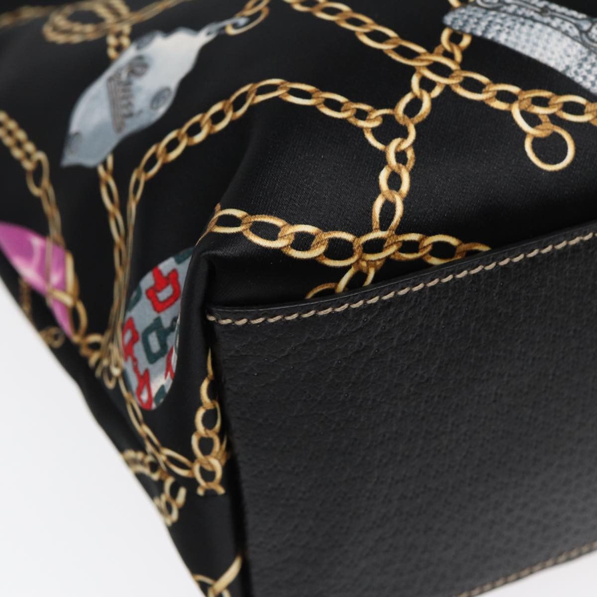 Gucci Print Multicolour Silk Tote Bag (Pre-Owned) Size ONE SIZE - 10 Thumbnail