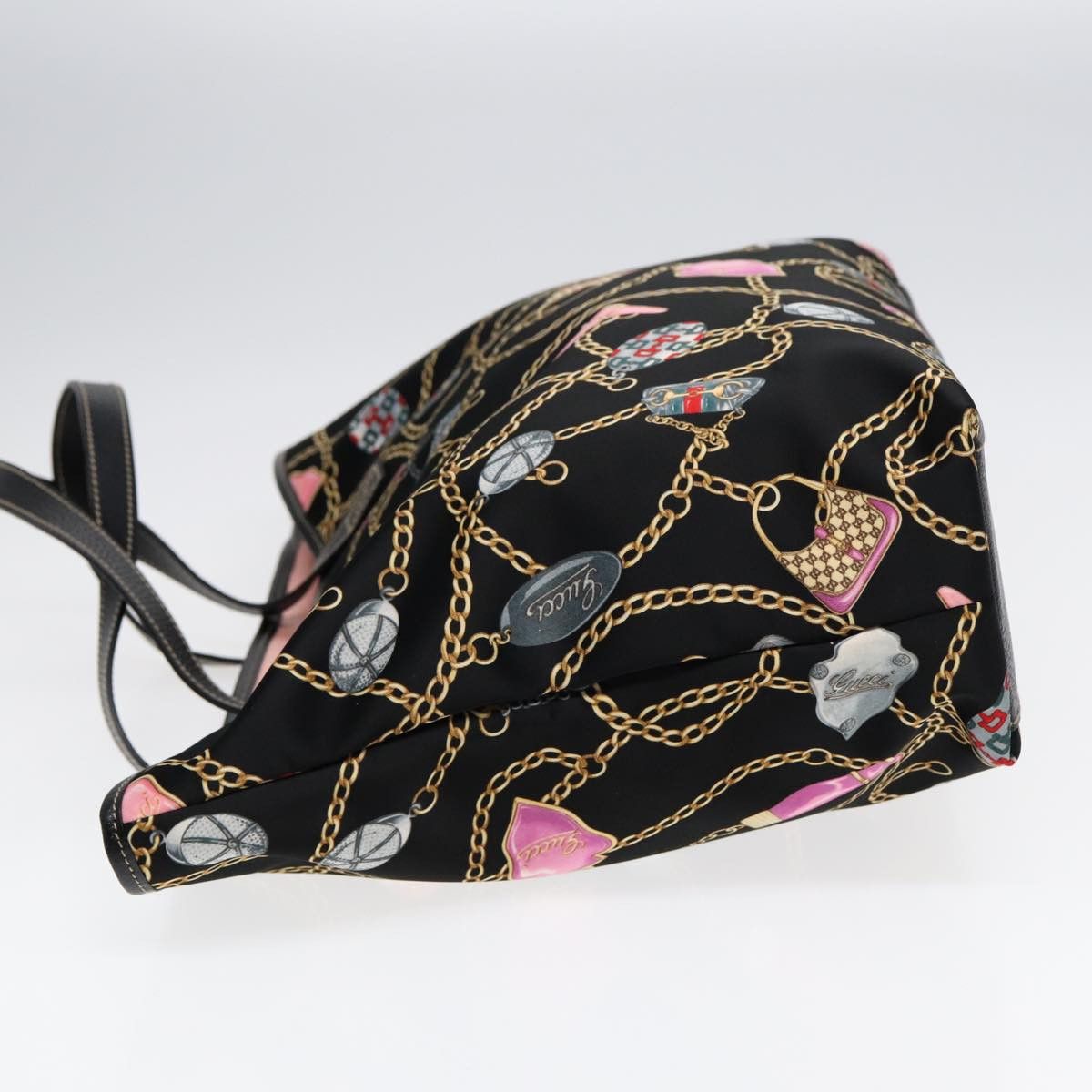 Gucci Print Multicolour Silk Tote Bag (Pre-Owned) Size ONE SIZE - 3 Thumbnail