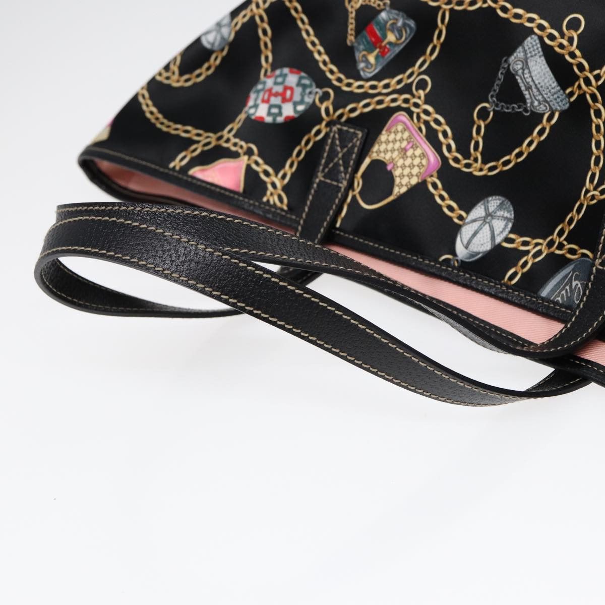 Gucci Print Multicolour Silk Tote Bag (Pre-Owned) Size ONE SIZE - 5 Thumbnail