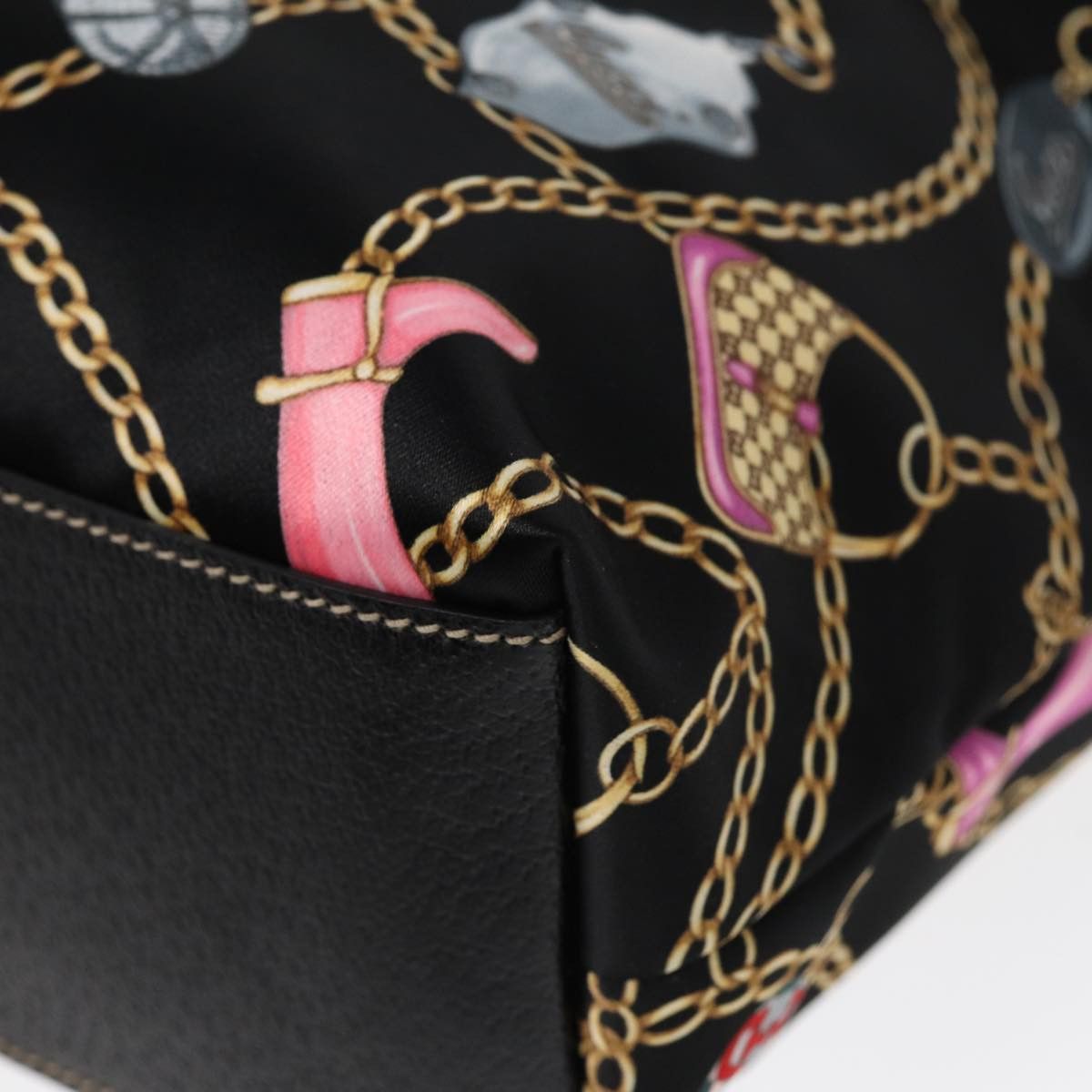 Gucci Print Multicolour Silk Tote Bag (Pre-Owned) Size ONE SIZE - 9 Thumbnail