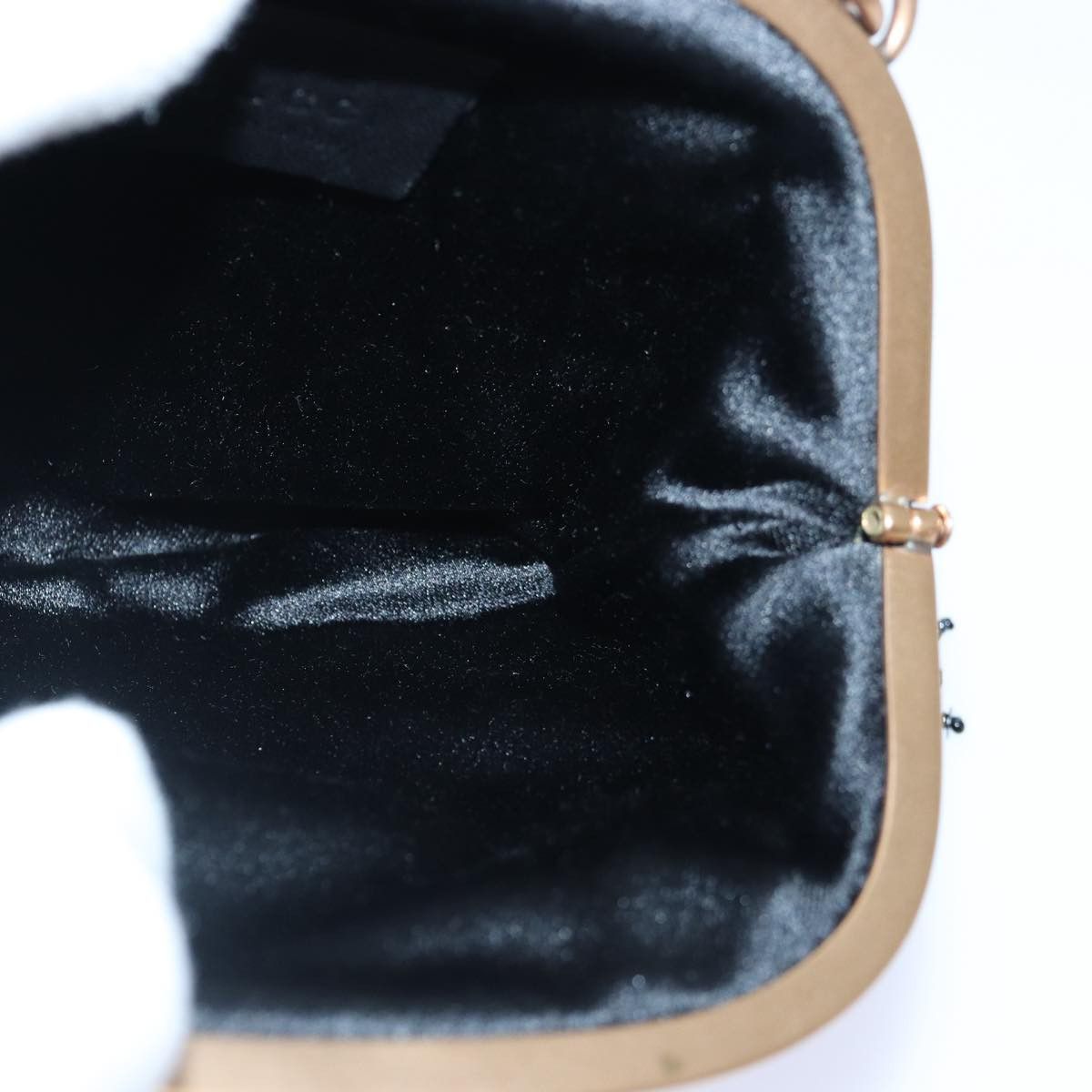 Gucci Bamboo Black Canvas Clutch Bag (Pre-Owned) Size ONE SIZE - 7 Thumbnail