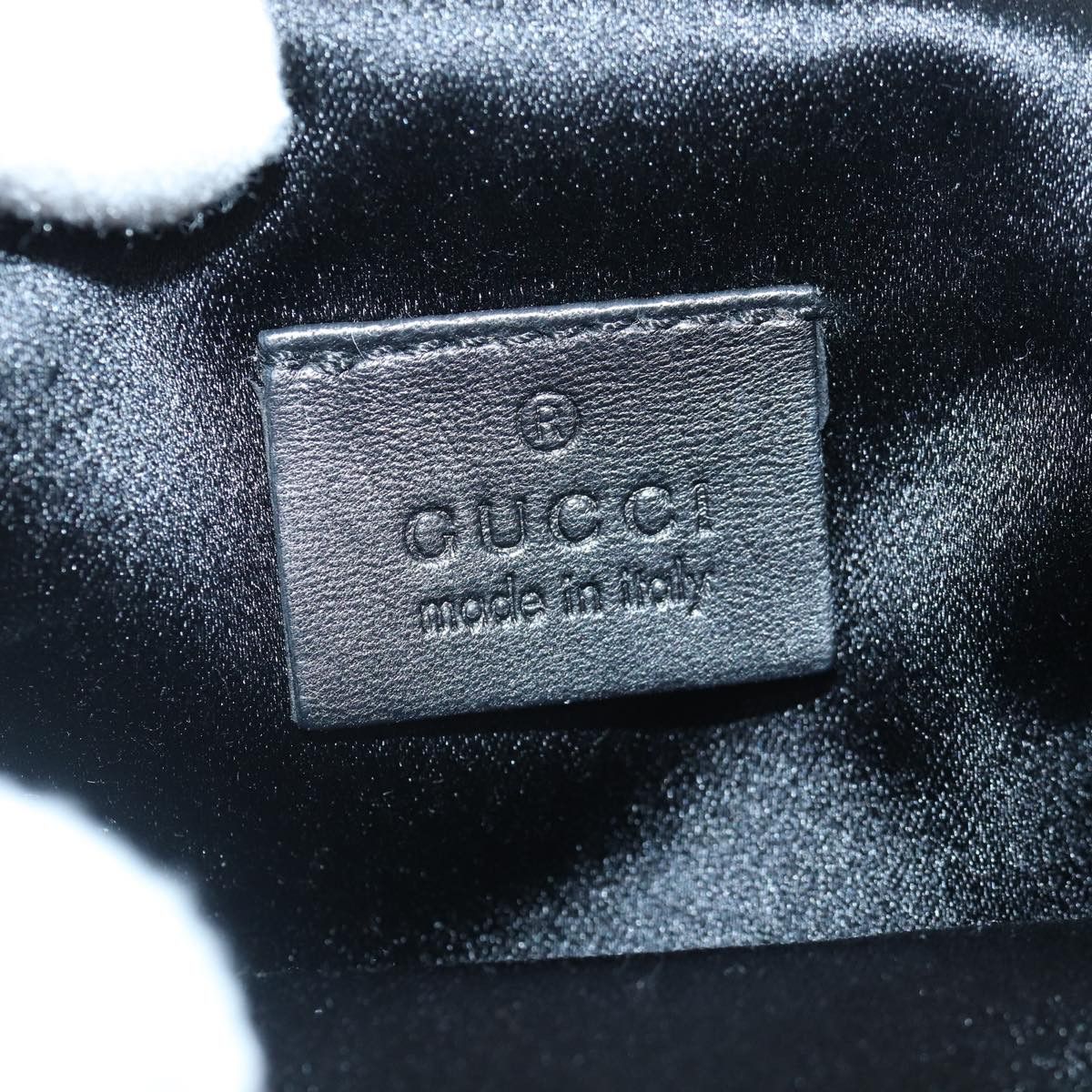 Gucci Bamboo Black Canvas Clutch Bag (Pre-Owned) Size ONE SIZE - 9 Thumbnail