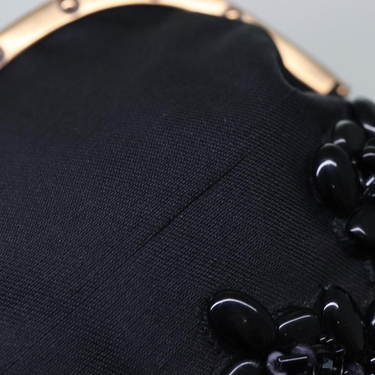Gucci Bamboo Black Canvas Clutch Bag (Pre-Owned) Size ONE SIZE - 12 Thumbnail