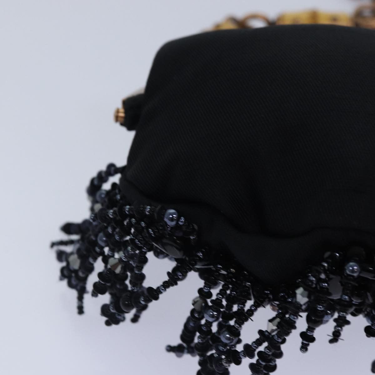 Gucci Bamboo Black Canvas Clutch Bag (Pre-Owned) Size ONE SIZE - 19 Thumbnail