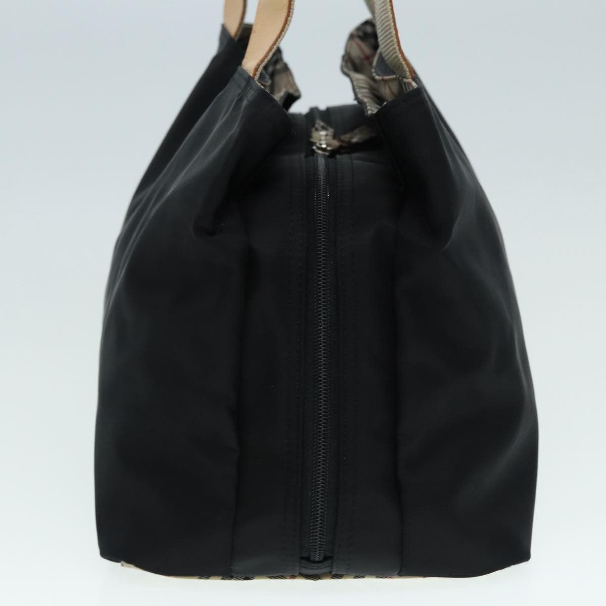 Burberry Nova Check Black Synthetic Tote Bag (Pre-Owned) Size ONE SIZE - 4 Thumbnail