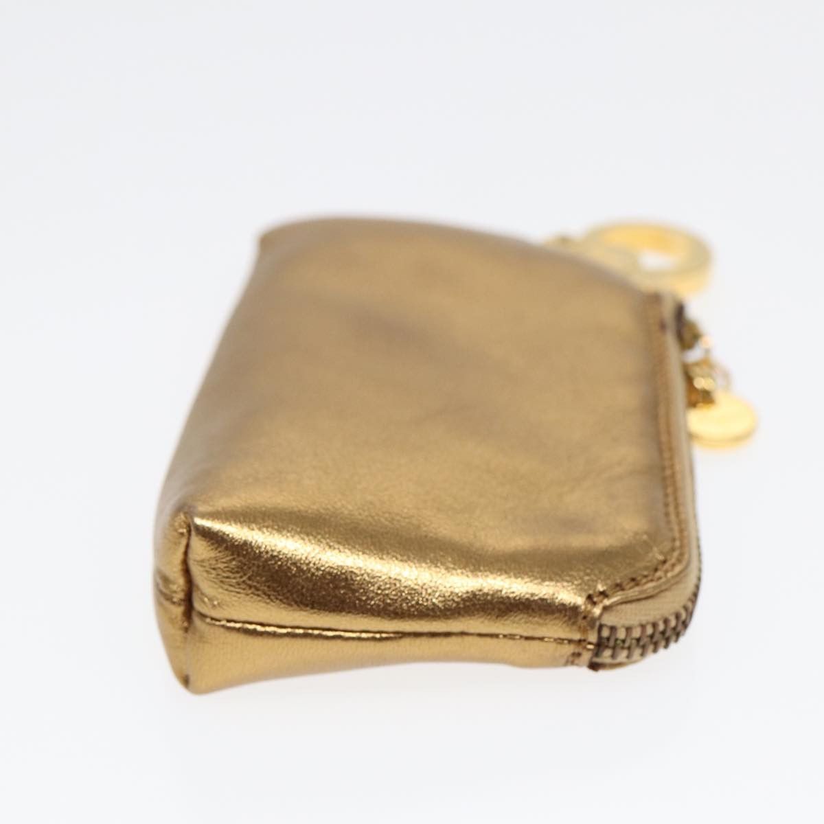 Salvatore Ferragamo Gancini Gold Leather Wallet (Pre-Owned) Size ONE SIZE - 13 Thumbnail