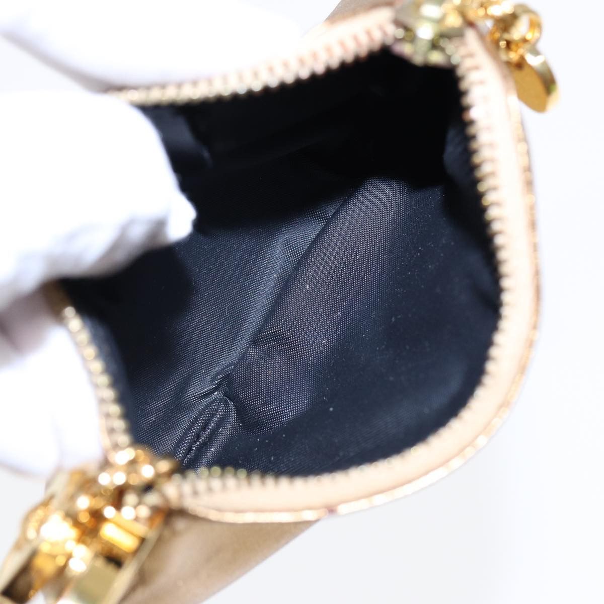 Salvatore Ferragamo Gancini Gold Leather Wallet (Pre-Owned) Size ONE SIZE - 7 Thumbnail