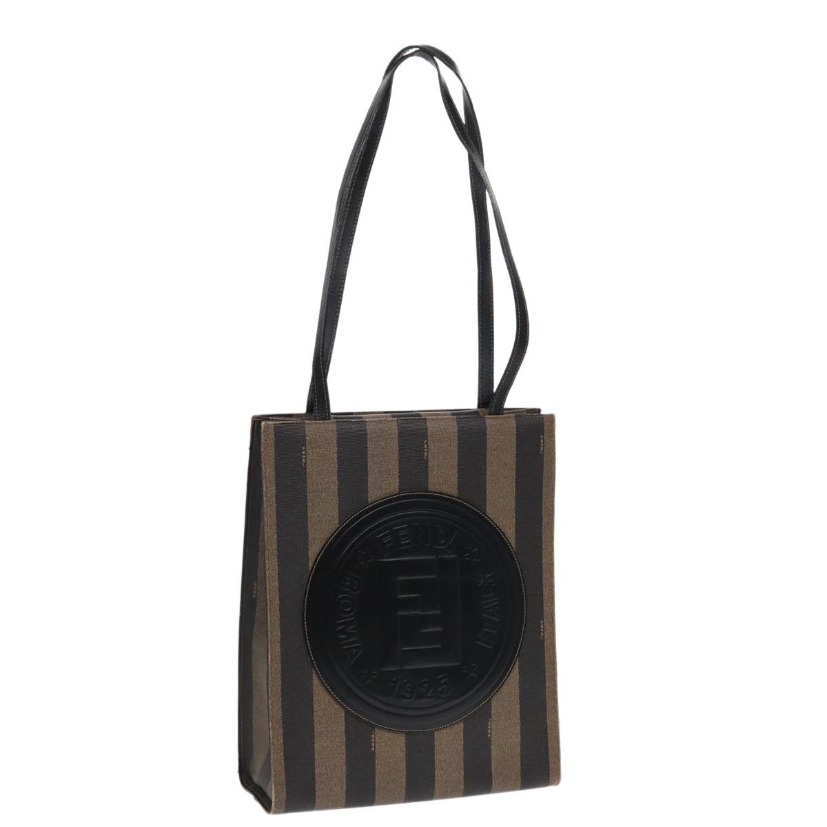 Fendi Pecan Brown Canvas Tote Bag (Pre-Owned) Size ONE SIZE - 17 Thumbnail