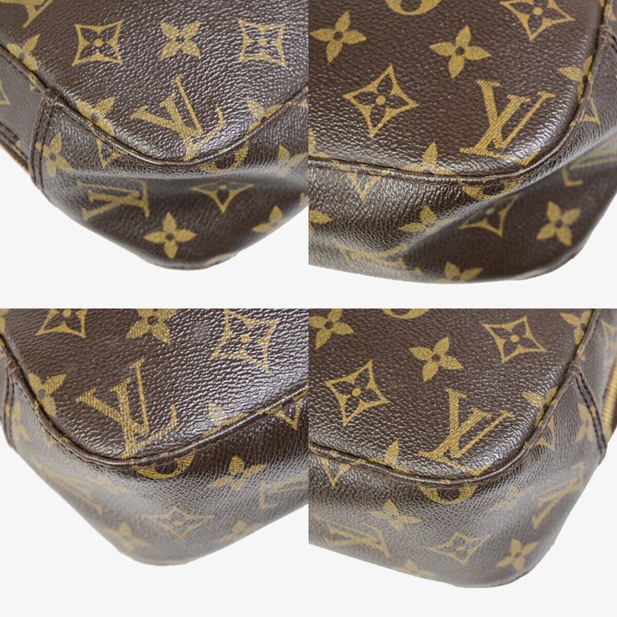 Louis Vuitton Spontini Brown Canvas Handbag (Pre-Owned) Size ONE SIZE - 5 Thumbnail