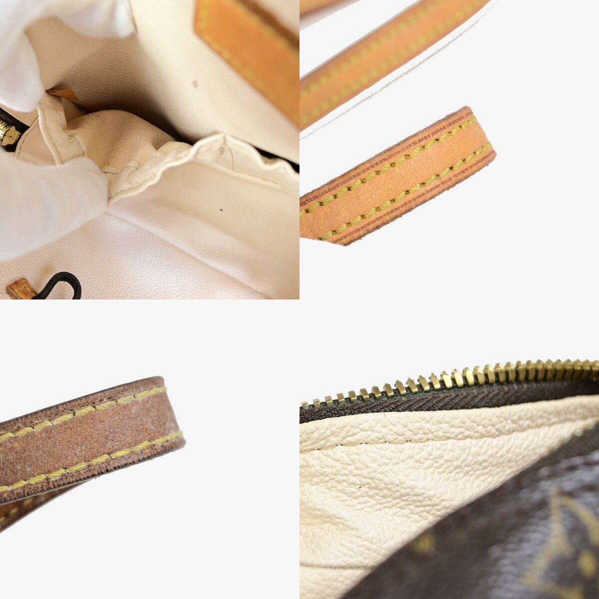 Louis Vuitton Spontini Brown Canvas Handbag (Pre-Owned) Size ONE SIZE - 14 Thumbnail