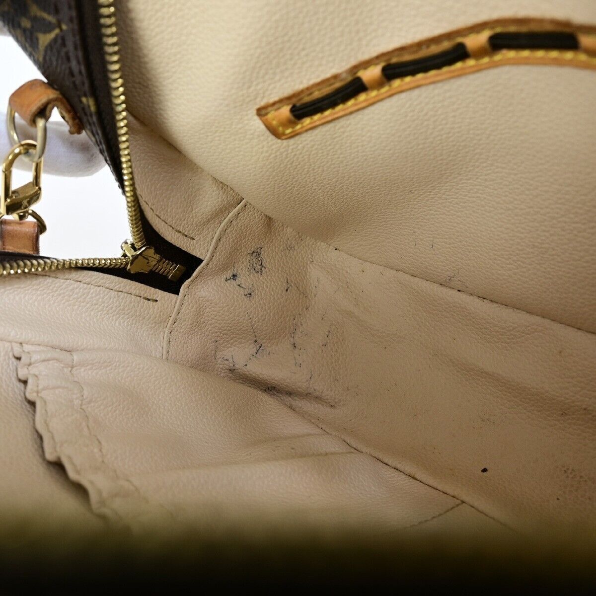 Louis Vuitton Spontini Brown Canvas Handbag (Pre-Owned) Size ONE SIZE - 15 Thumbnail