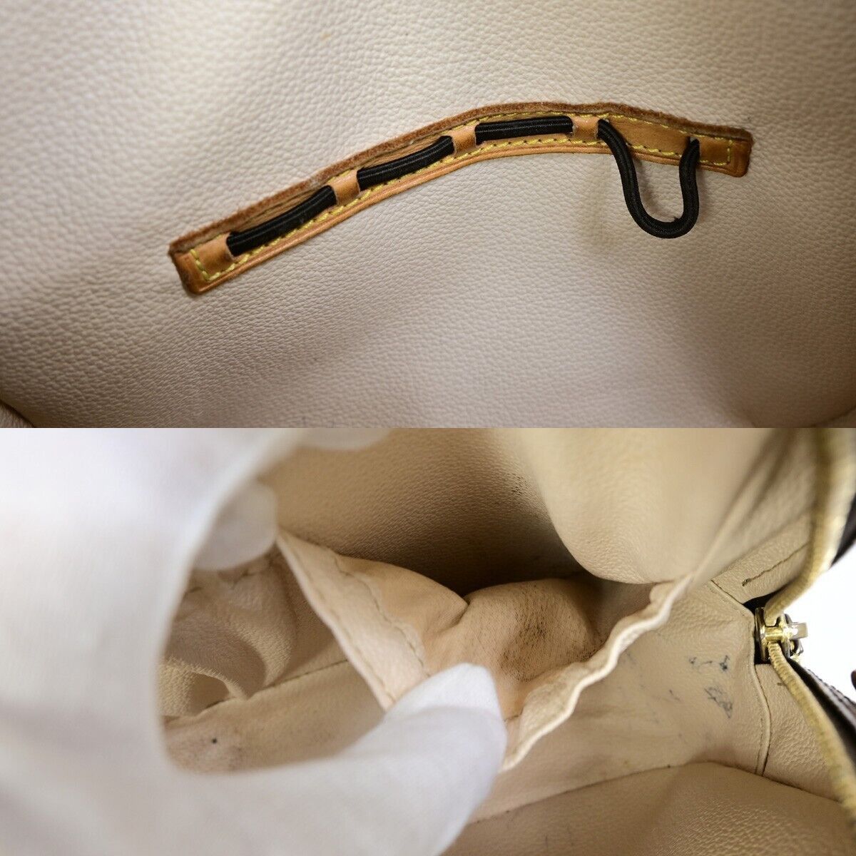 Louis Vuitton Spontini Brown Canvas Handbag (Pre-Owned) Size ONE SIZE - 13 Thumbnail