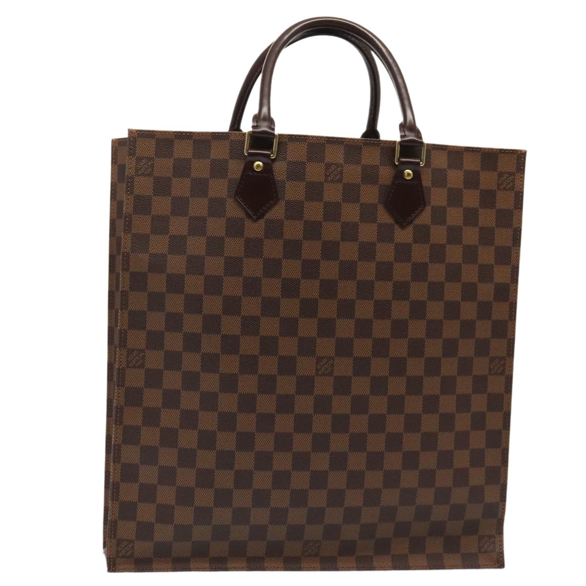 Louis Vuitton Sac Plat Brown Canvas Handbag (Pre-Owned) Size ONE SIZE - 2 Thumbnail