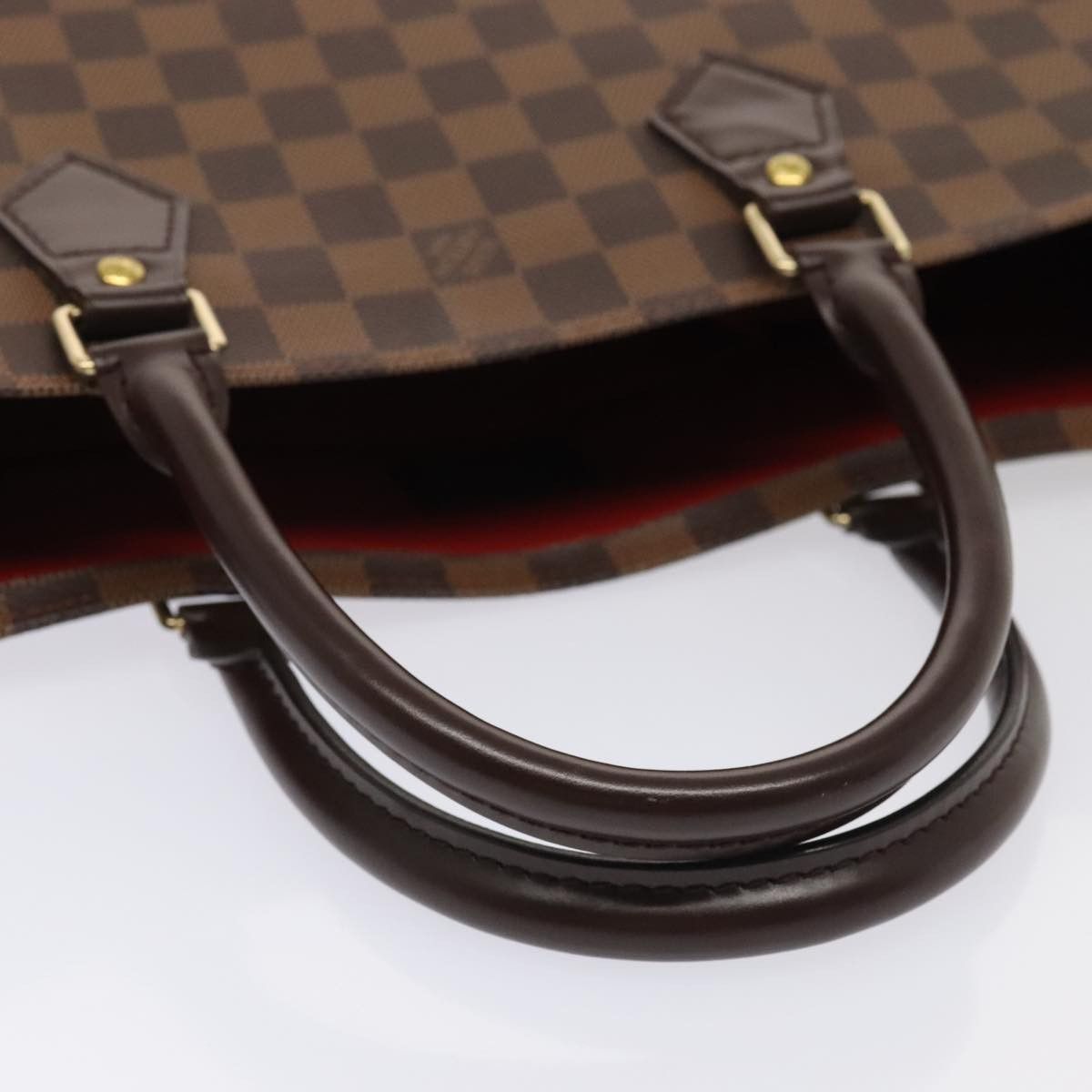 Louis Vuitton Sac Plat Brown Canvas Handbag (Pre-Owned) Size ONE SIZE - 5 Thumbnail