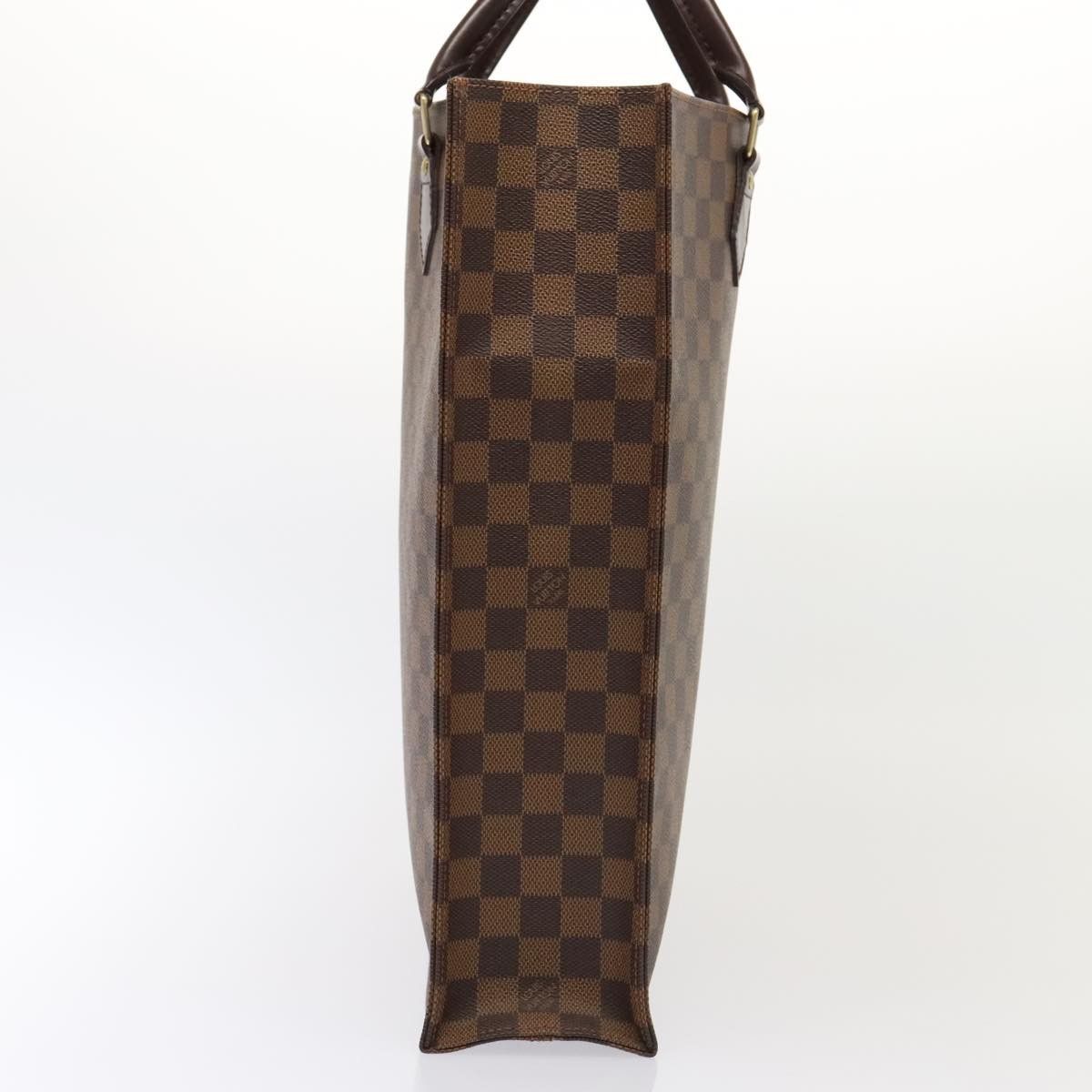 Louis Vuitton Sac Plat Brown Canvas Handbag (Pre-Owned) Size ONE SIZE - 3 Thumbnail